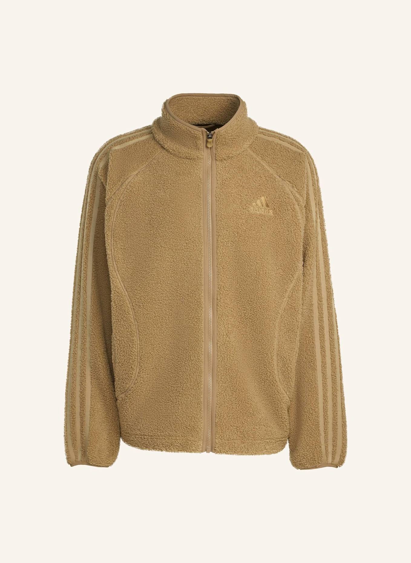 adidas Originals BORG FLEECE TEAMGEIST TRACKTOP: BRAUN