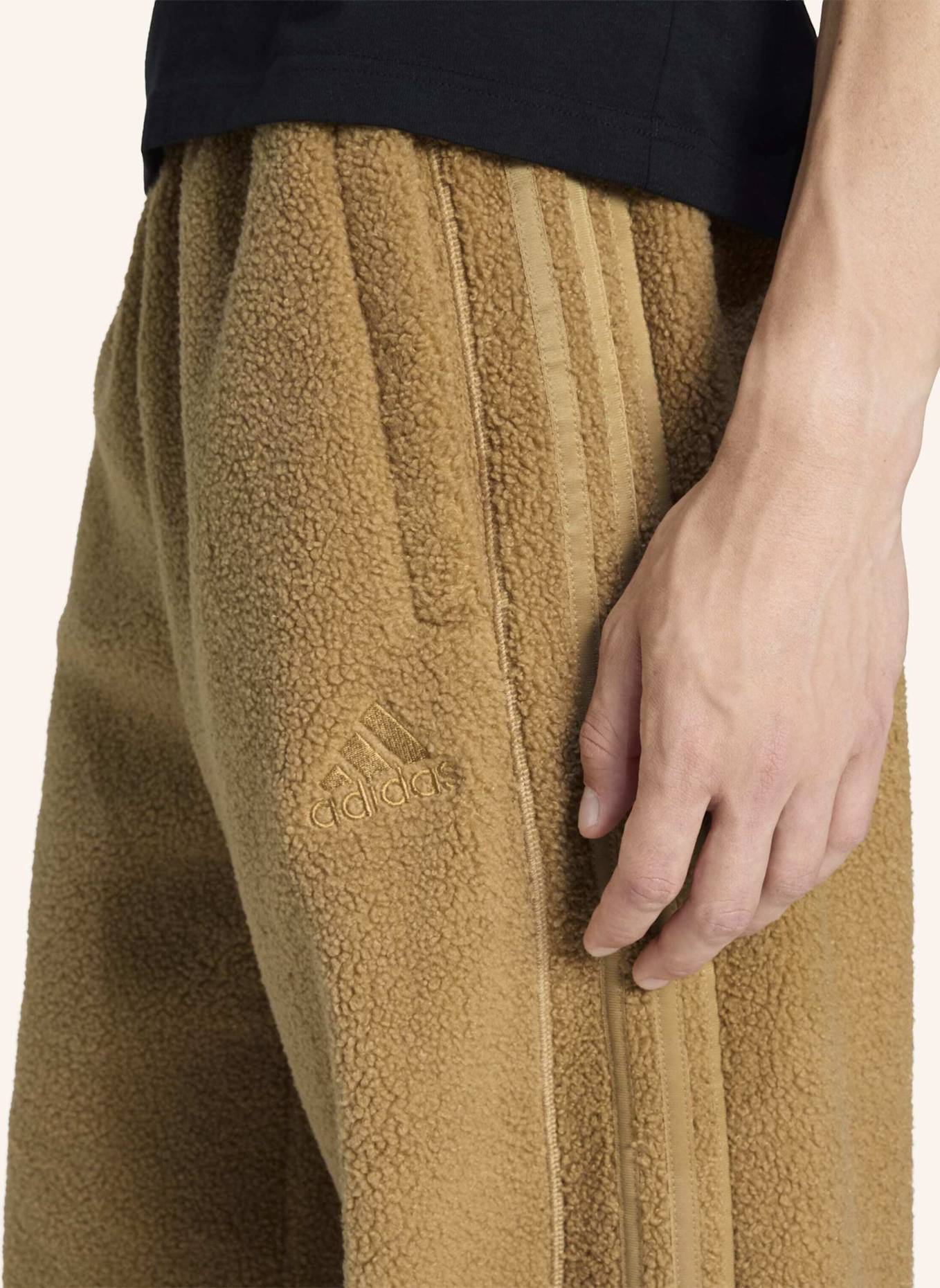 adidas Originals BORG FLEECE TEAMGEIST TRAININGSHOSE: BRAUN