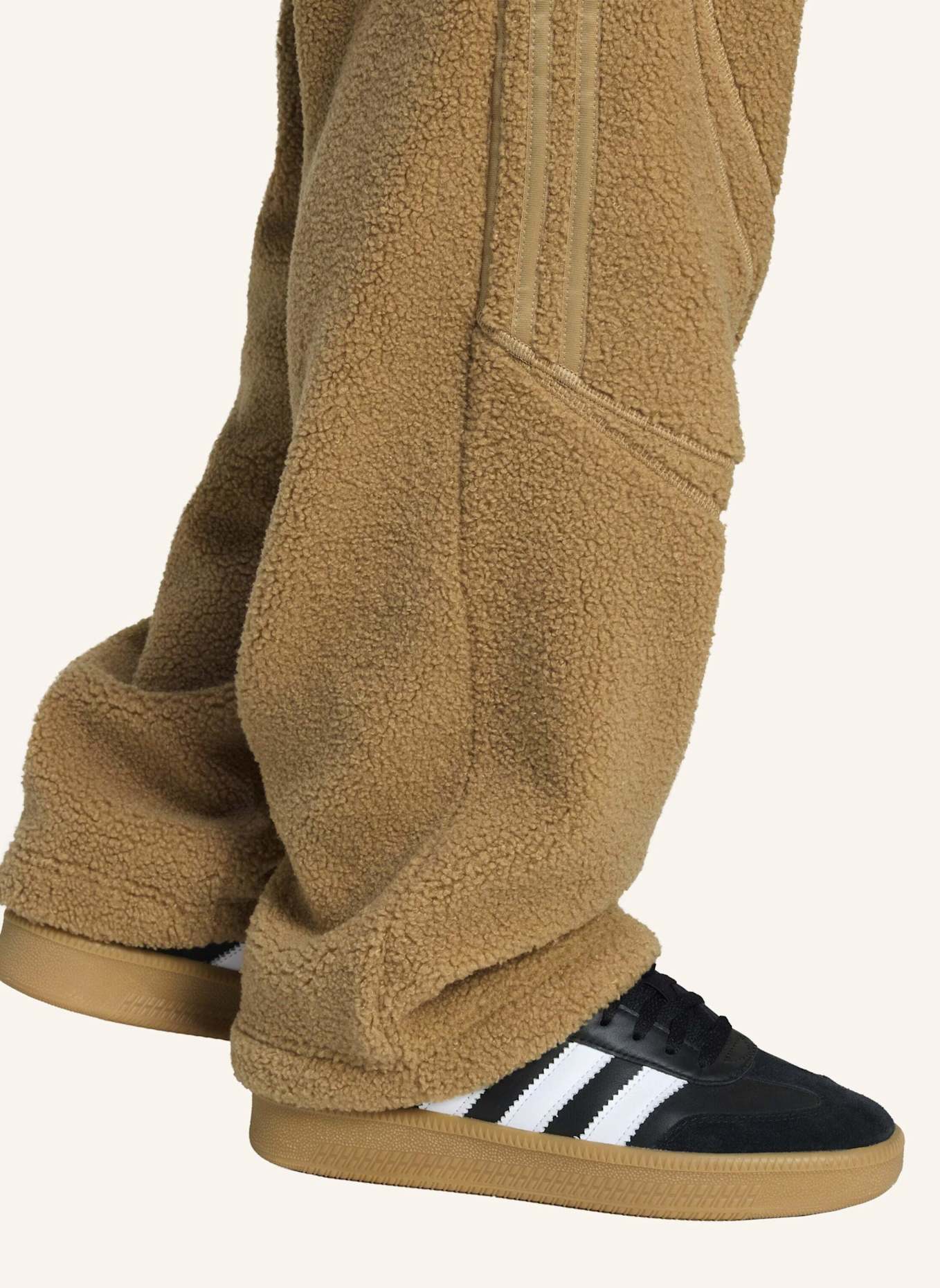 adidas Originals BORG FLEECE TEAMGEIST TRAININGSHOSE: BRAUN