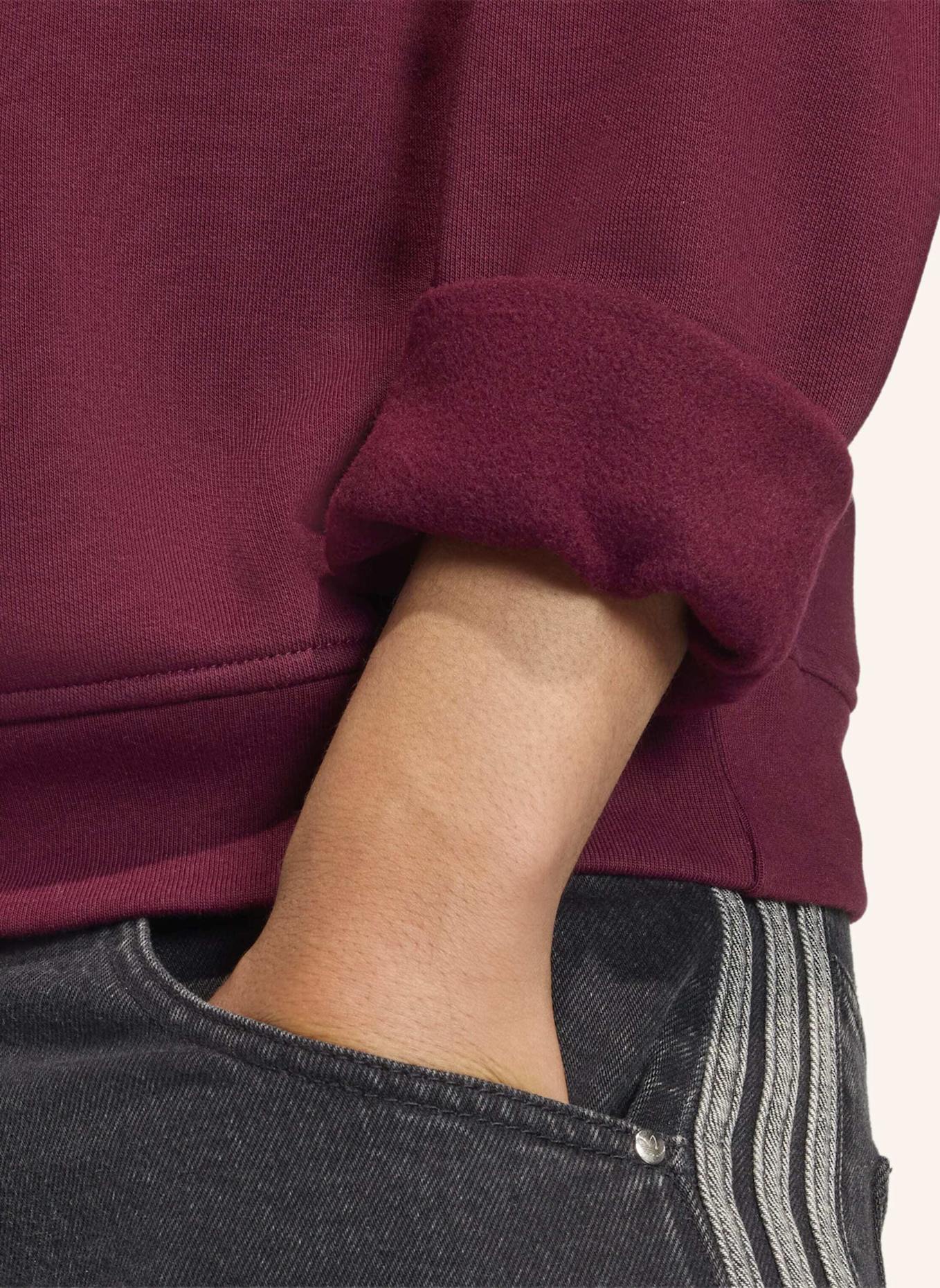 adidas Originals ESSENTIAL REGULAR FLEECE CREWNECK SWEATSHIRT: ROT