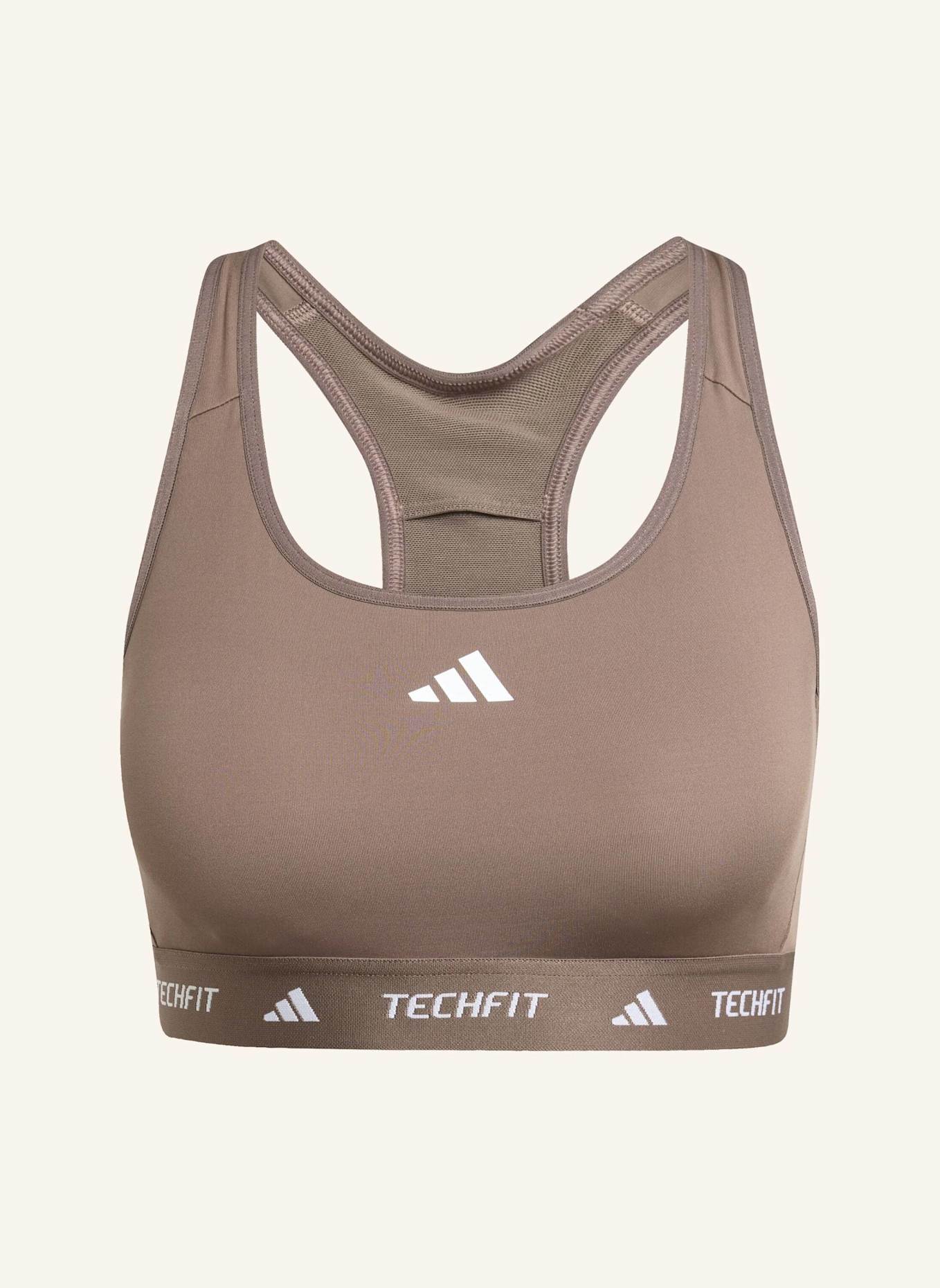 adidas Sport-BH TECHFIT: BRAUN
