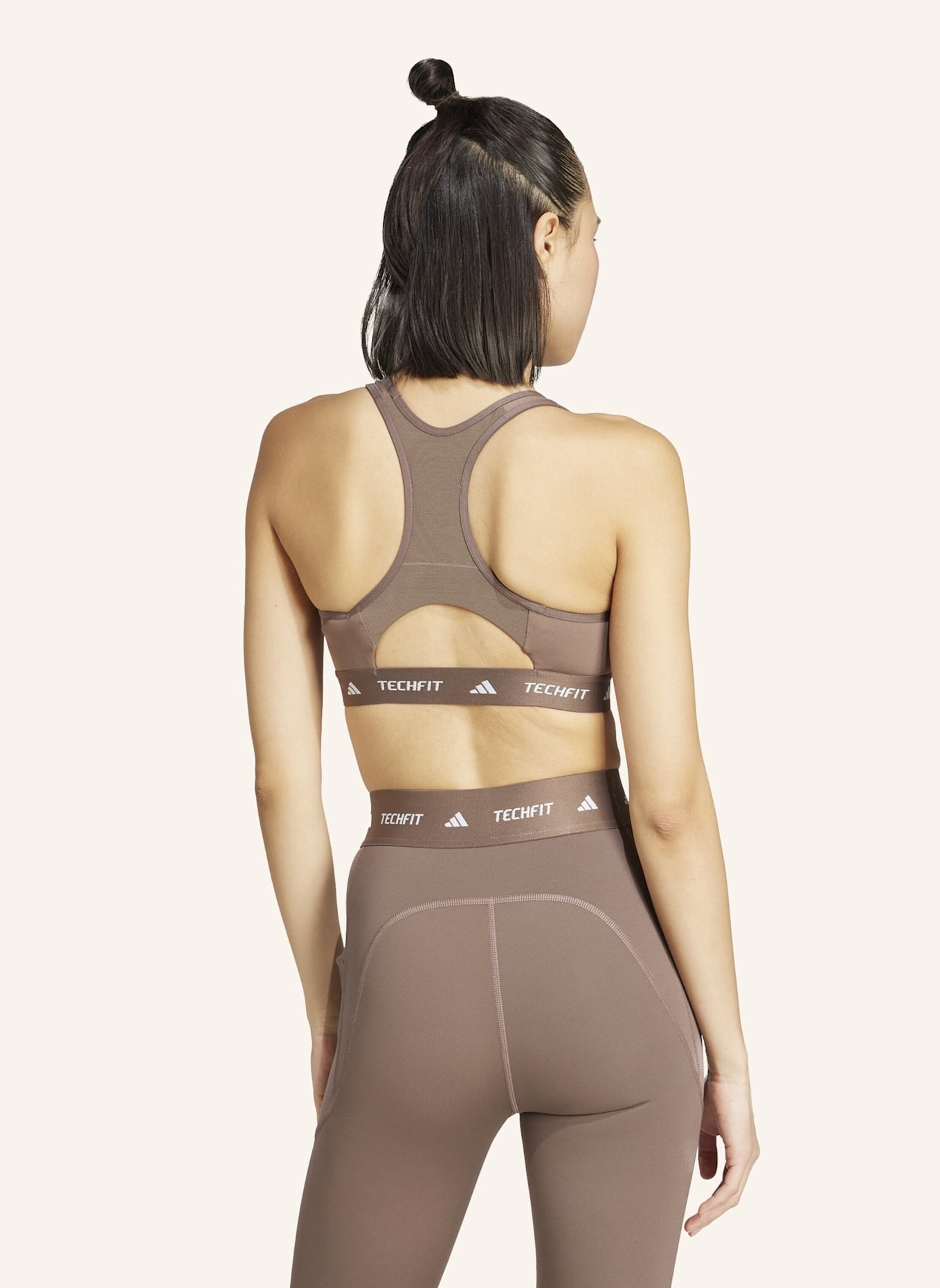 adidas Sport-BH TECHFIT: BRAUN