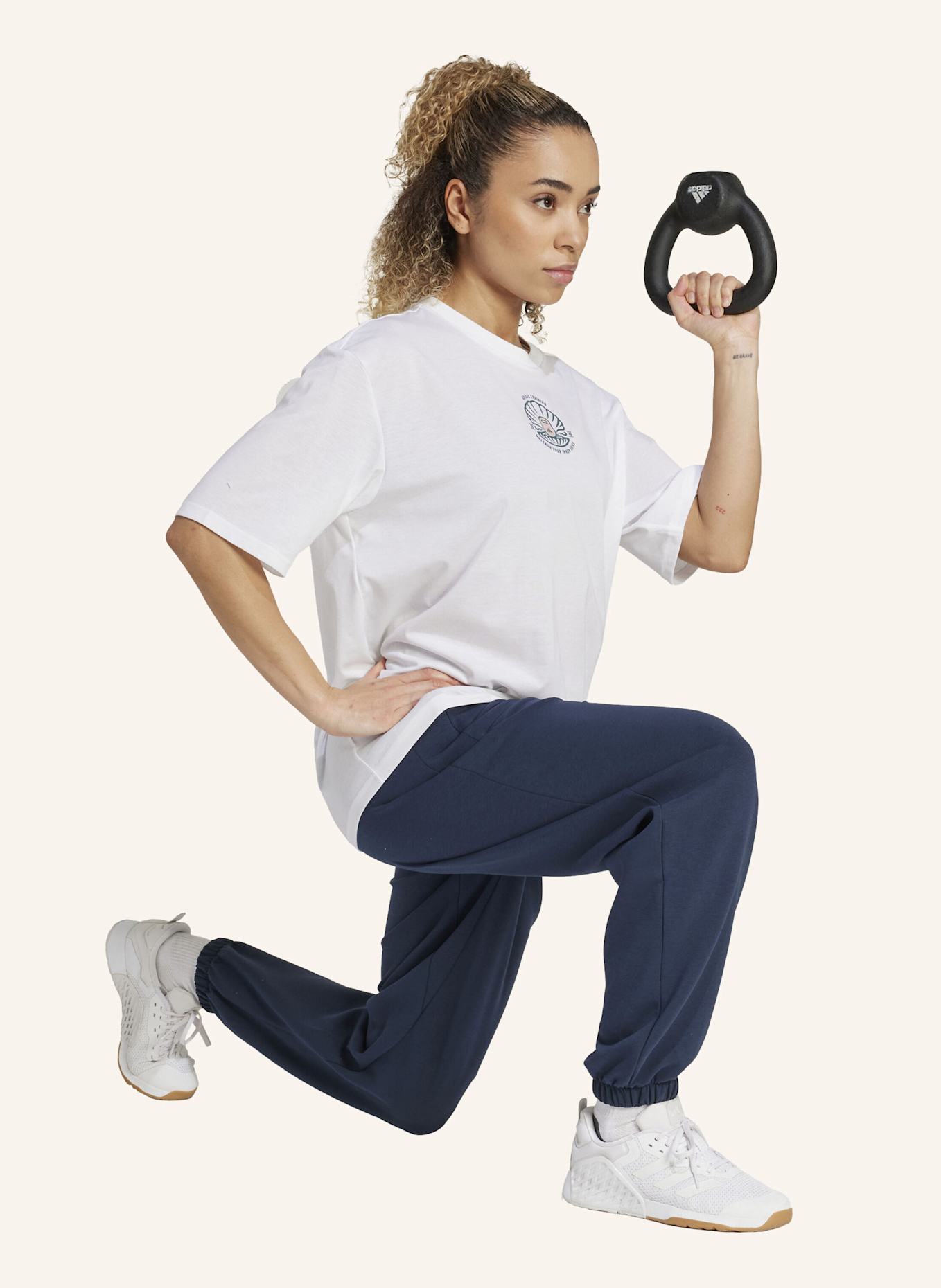 adidas DESIGNED FOR TRAINING WARM-UP HOSE: SCHWARZ