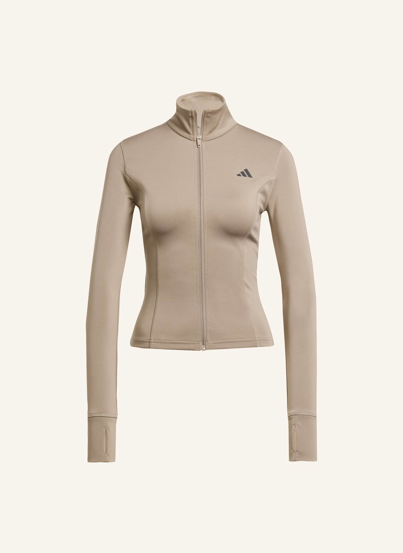 adidas Sweatjacke OPTIME ESSENTIALS: BRAUN