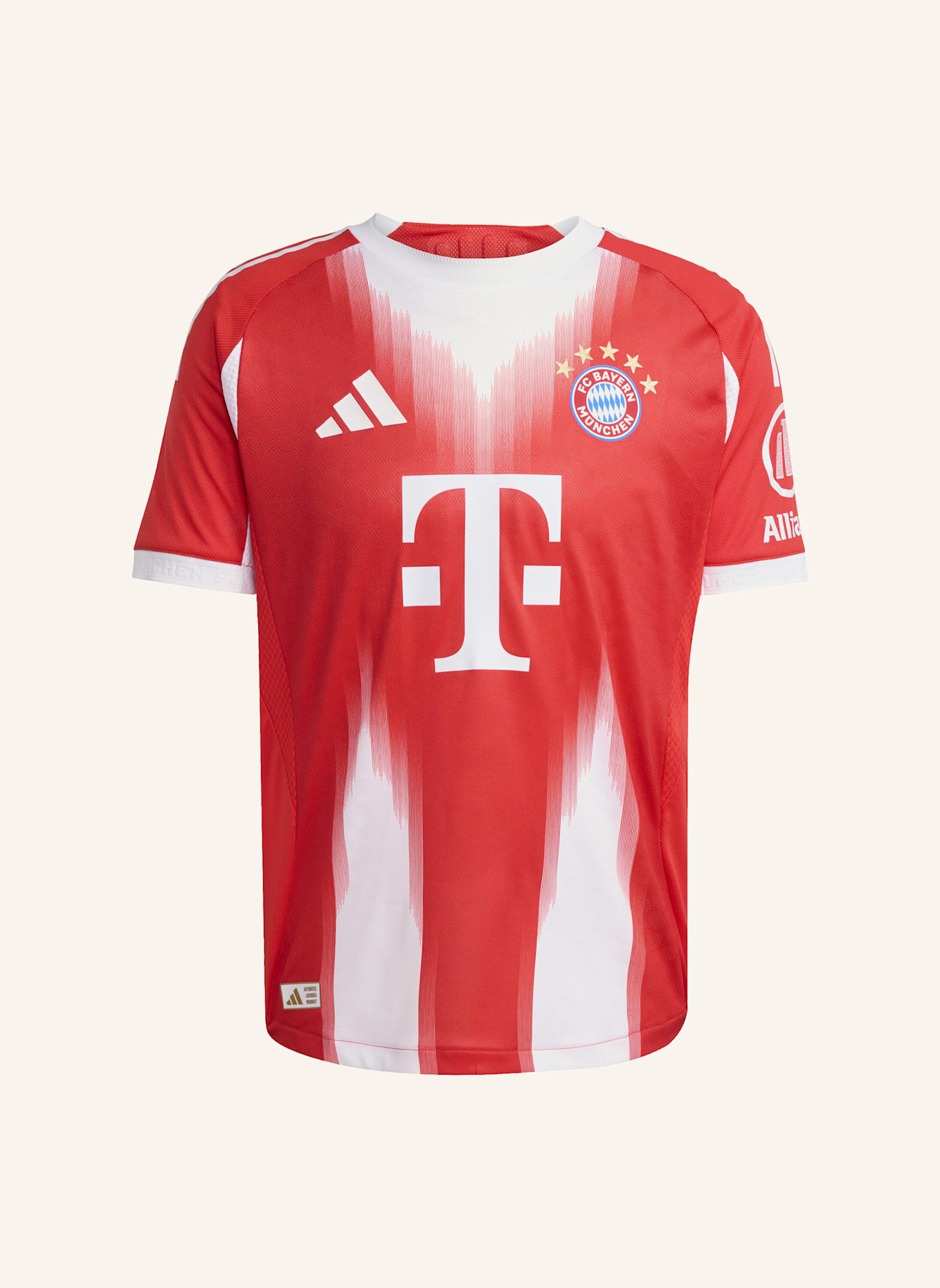 adidas FC BAYERN MÜNCHEN 25/26 HEIMTRIKOT AUTHENTIC: ROT