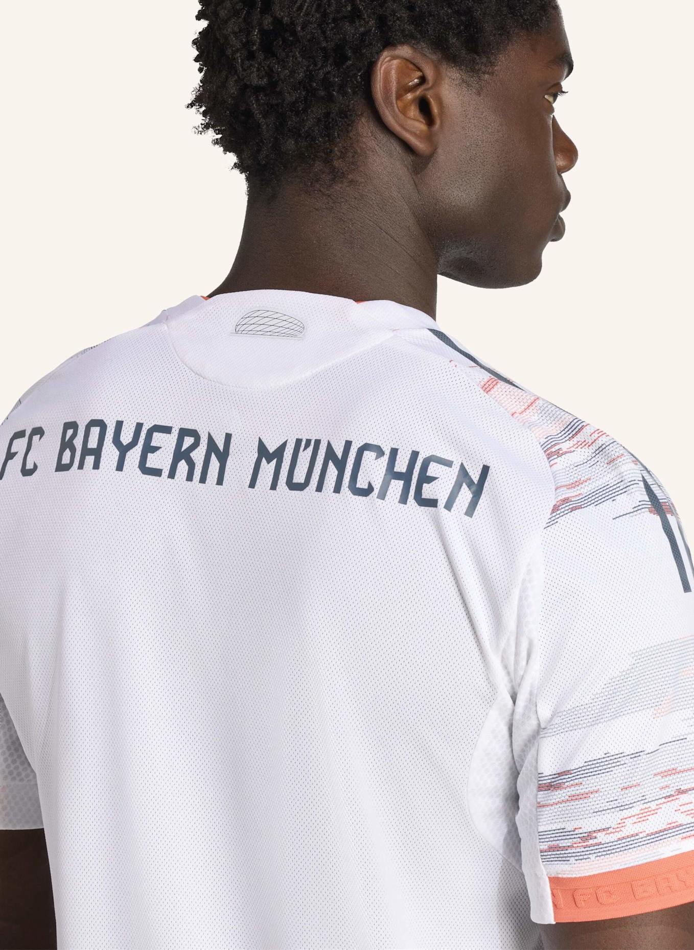 adidas FC BAYERN MÜNCHEN 25/26 AUSWÄRTSTRIKOT AUTHENTIC: WEISS