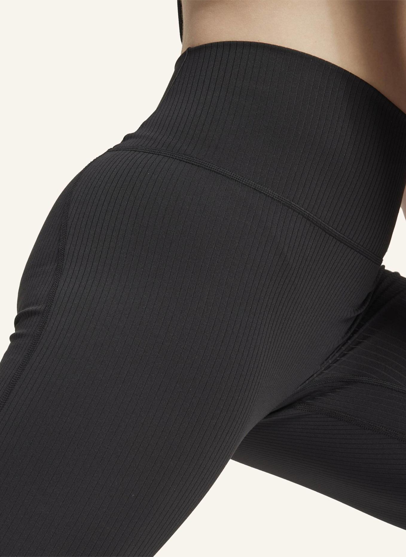 adidas ADIDAS ALL ME RIB 7/8 LEGGINGS: SCHWARZ