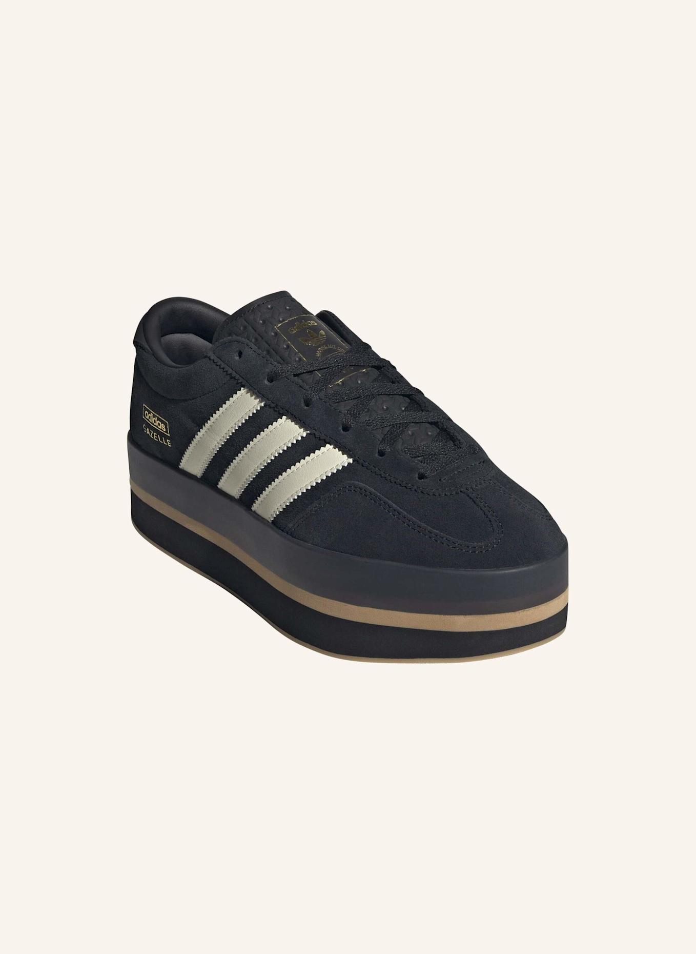 adidas Originals Sneaker GAZELLE STACK: SCHWARZ/ WEISS/ BEIGE
