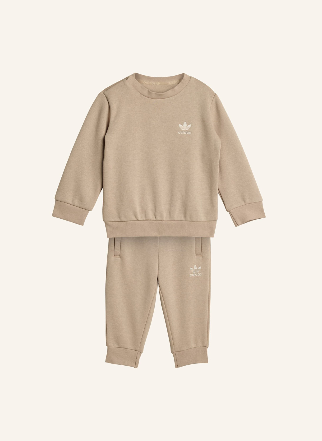 adidas Originals KIDS CREW SET: BEIGE