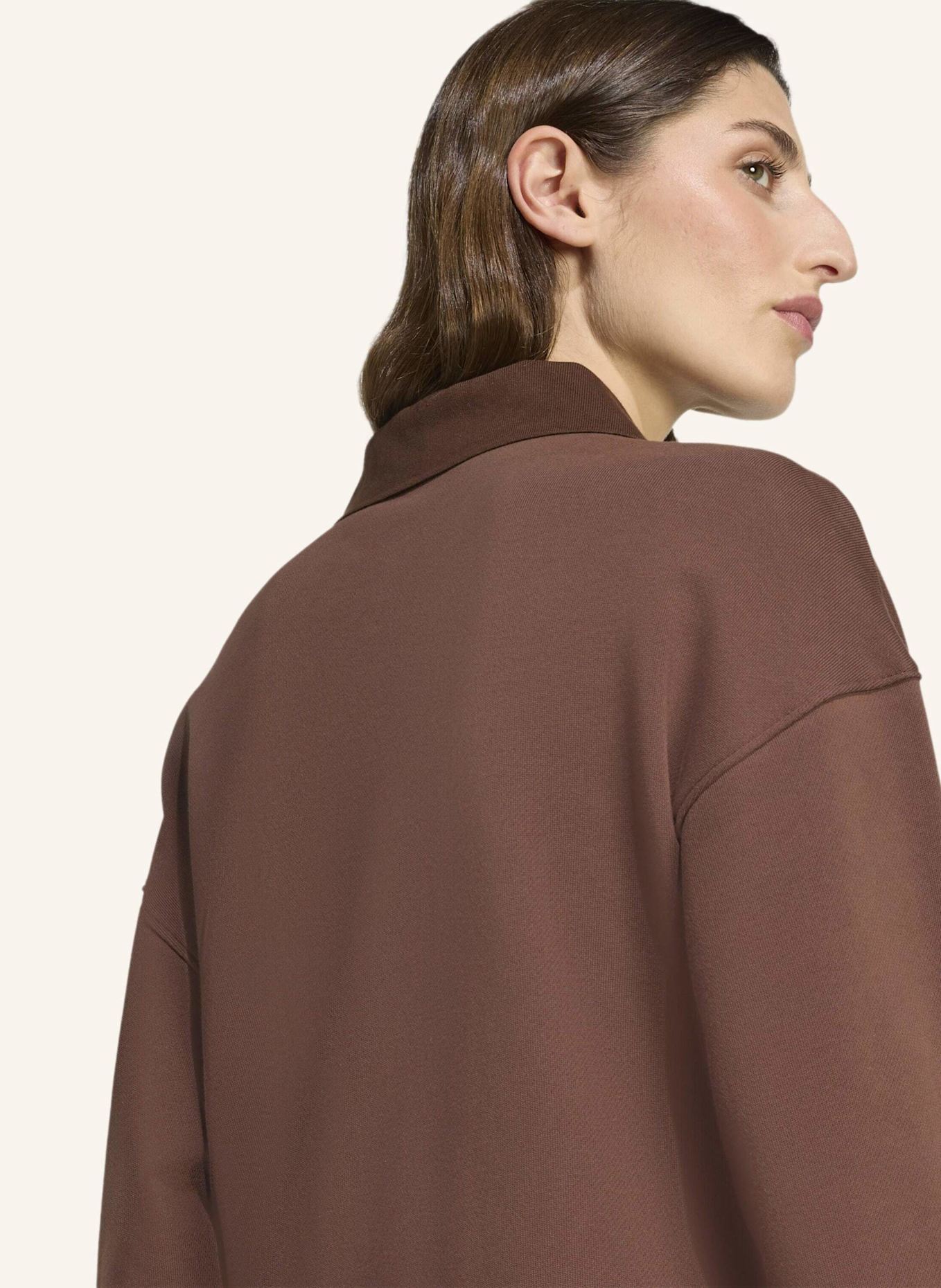 adidas Originals FUSSBALL GRAFIK SWEATSHIRT: BRAUN