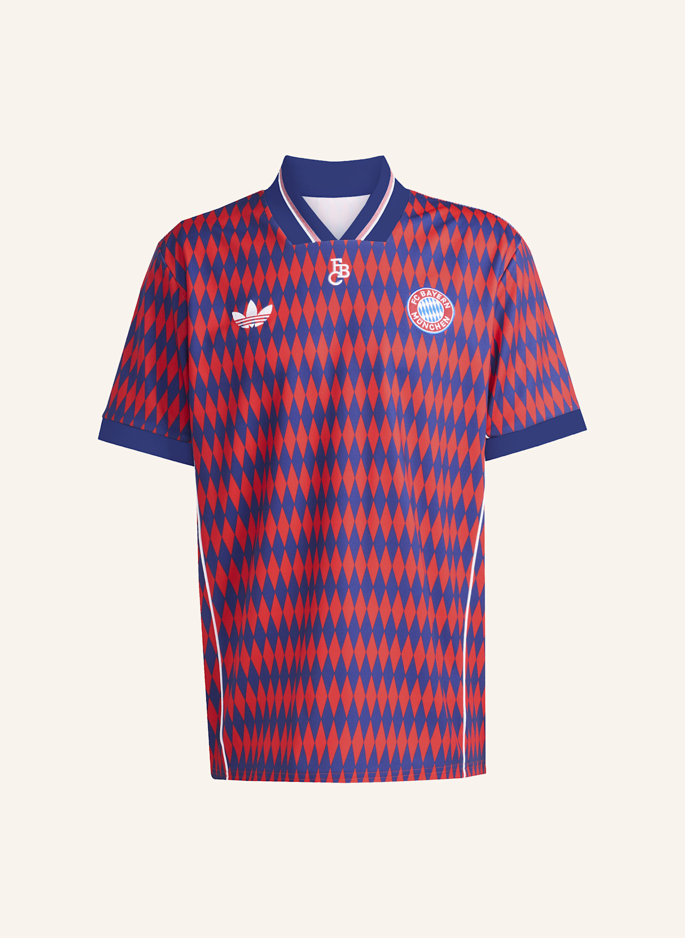 adidas FC BAYERN MÜNCHEN LFSTLR JERSEY: ROT/ BLAU