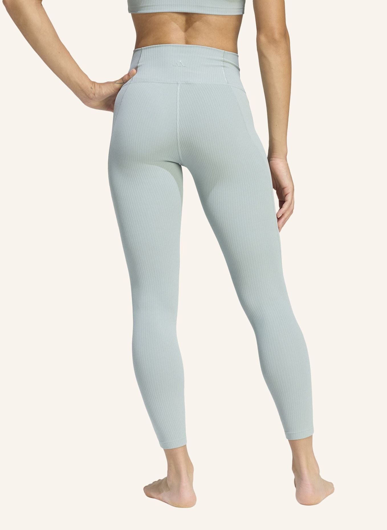 adidas ADIDAS ALL ME RIB 7/8 LEGGINGS: GRÜN