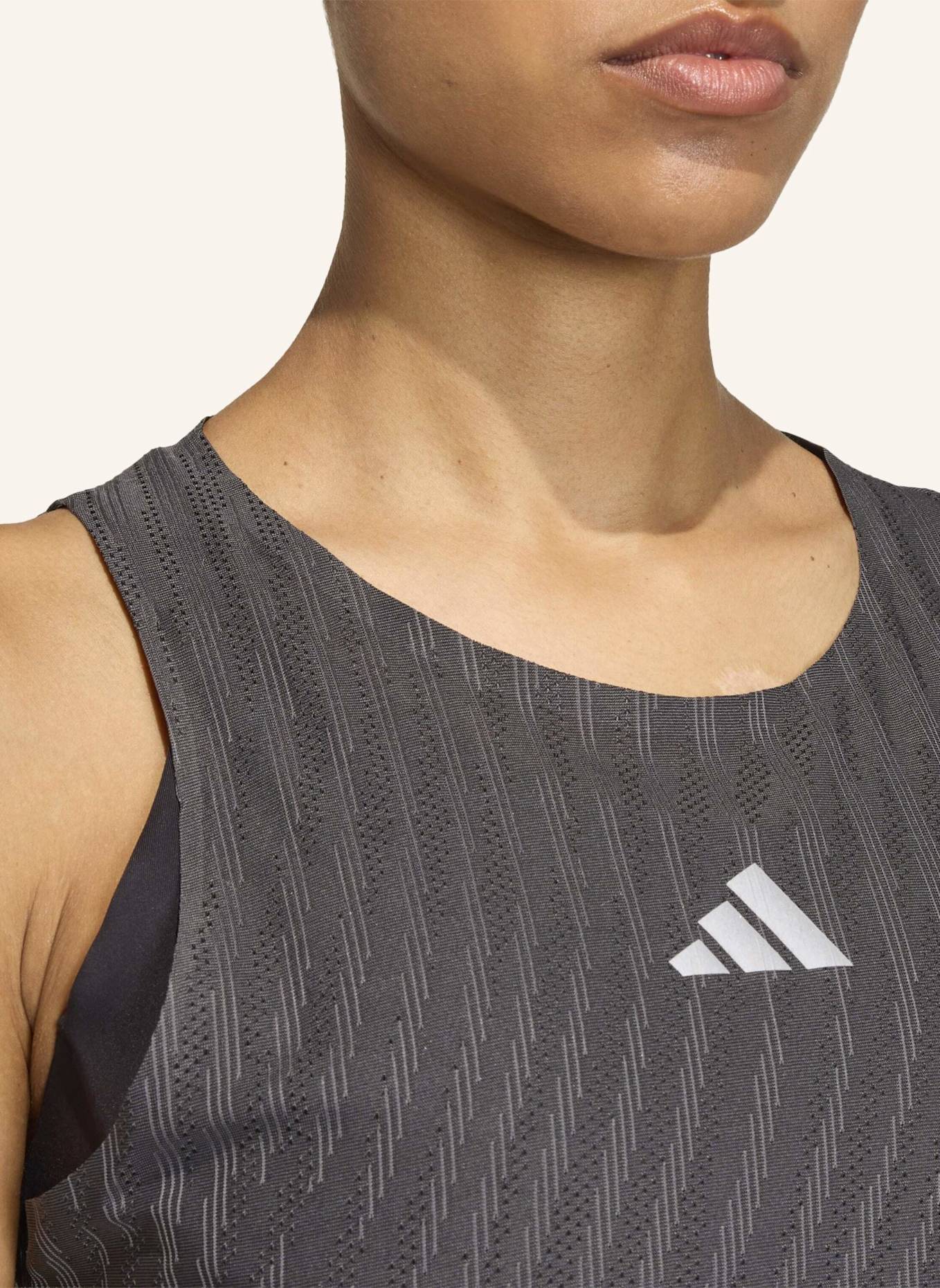 adidas ADI365 CLIMACOOL+ ENGINEERED TANKTOP: SCHWARZ