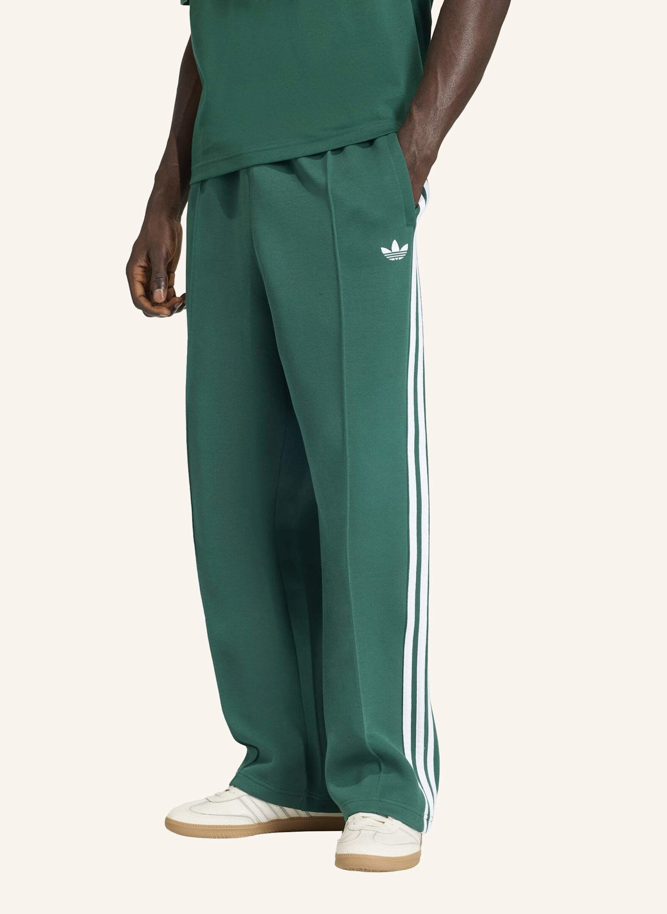 adidas Originals ADICOLOR SPACER BAGGY TRAININGSHOSE: GRÜN