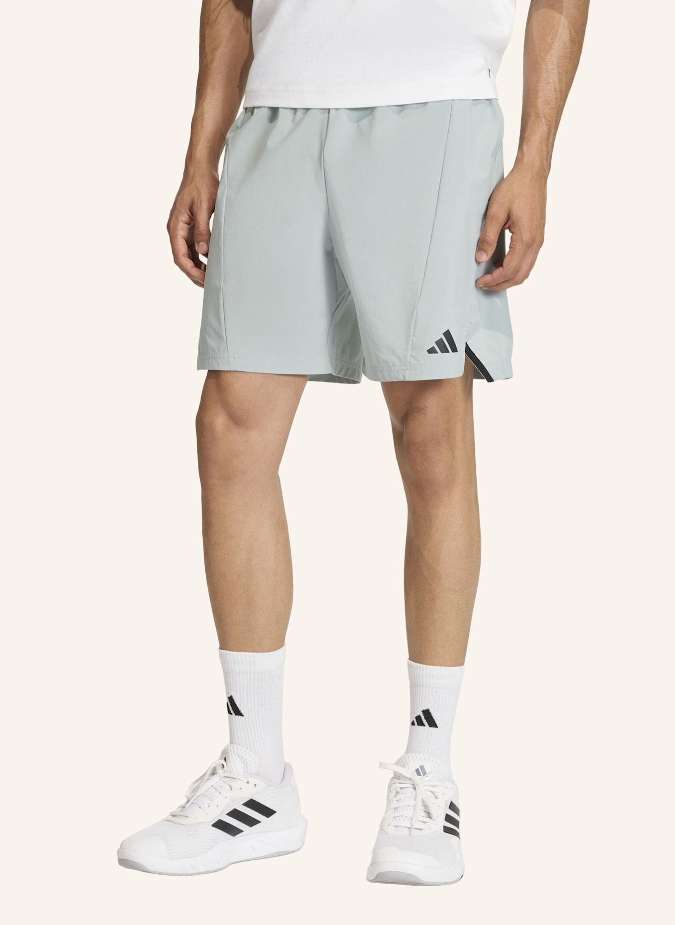 adidas Trainingsshorts D4T WORKOUT: GRÜN