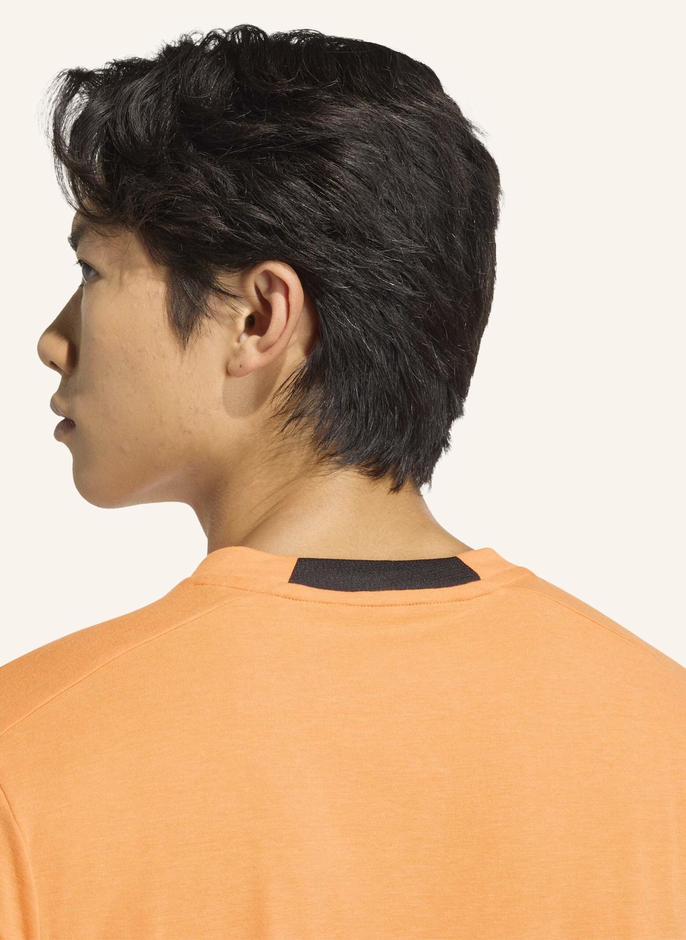 adidas T-Shirt D4T WORKOUT: ORANGE