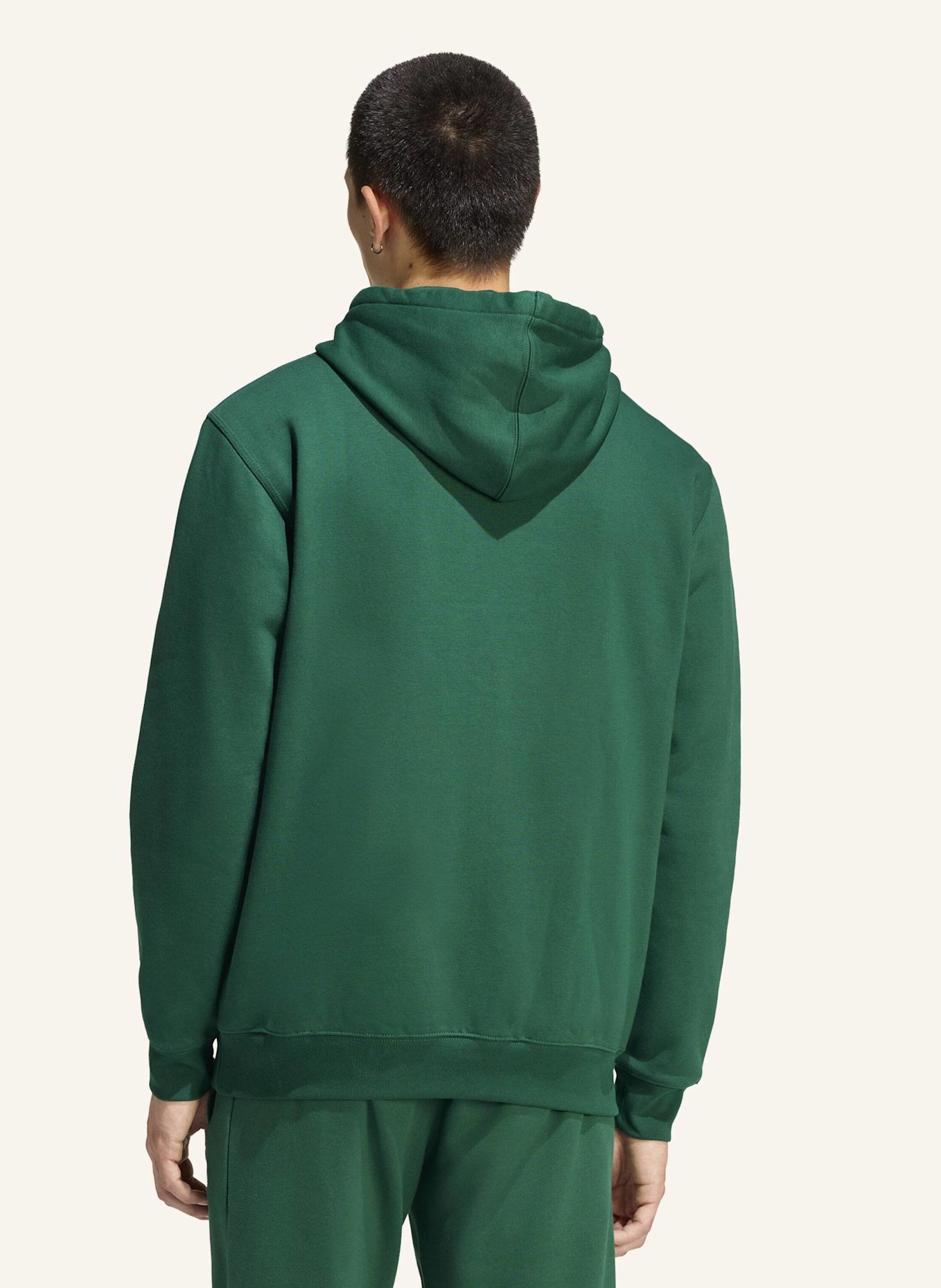 adidas Originals TREFOIL ESSENTIALS LOOSE HOODIE: GRÜN