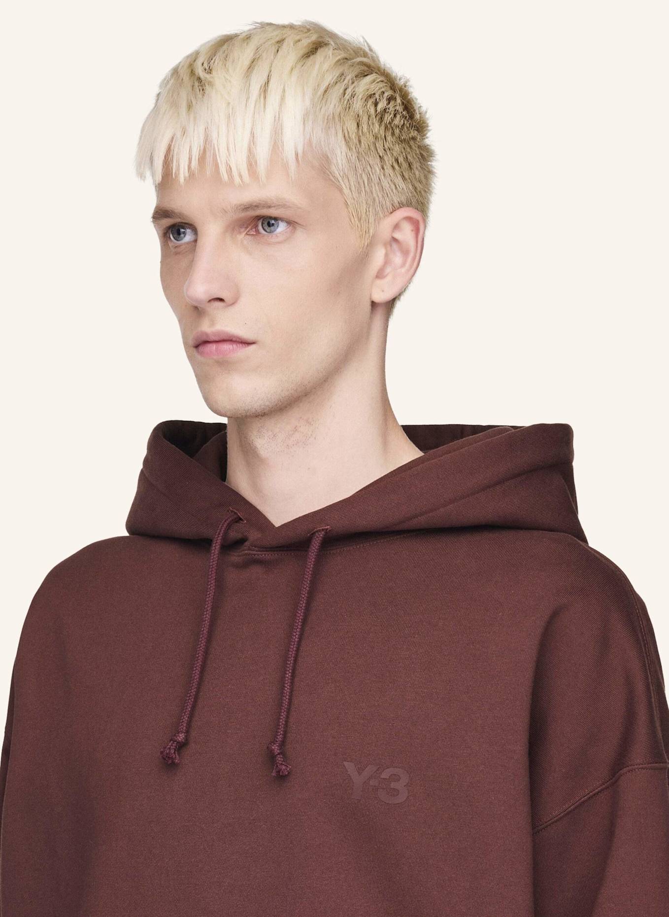 Y-3 Y-3 FT HOODIE: BRAUN