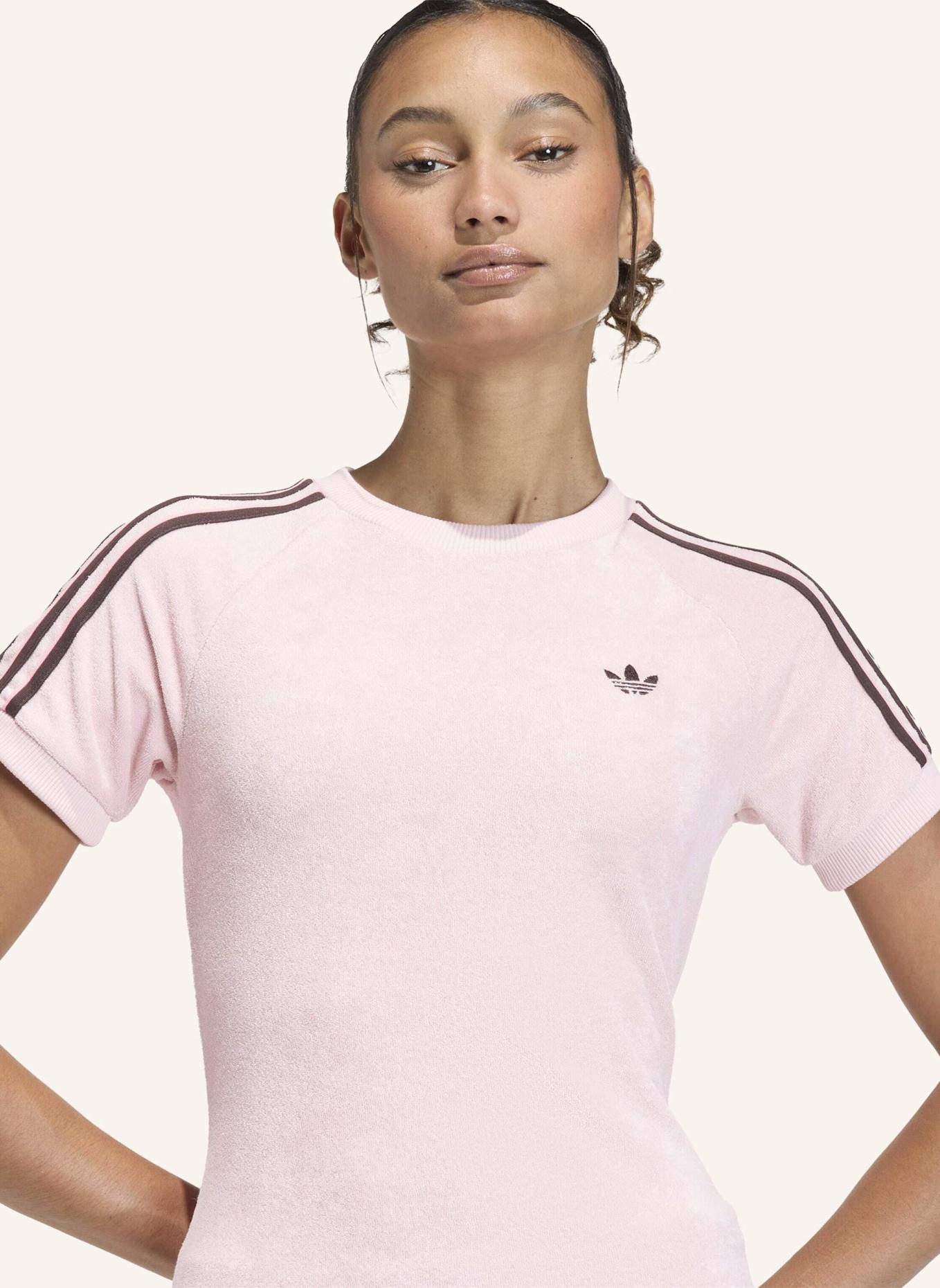 adidas Originals T-Shirt TERRY TOWEL CALI aus Frottee: ROSA