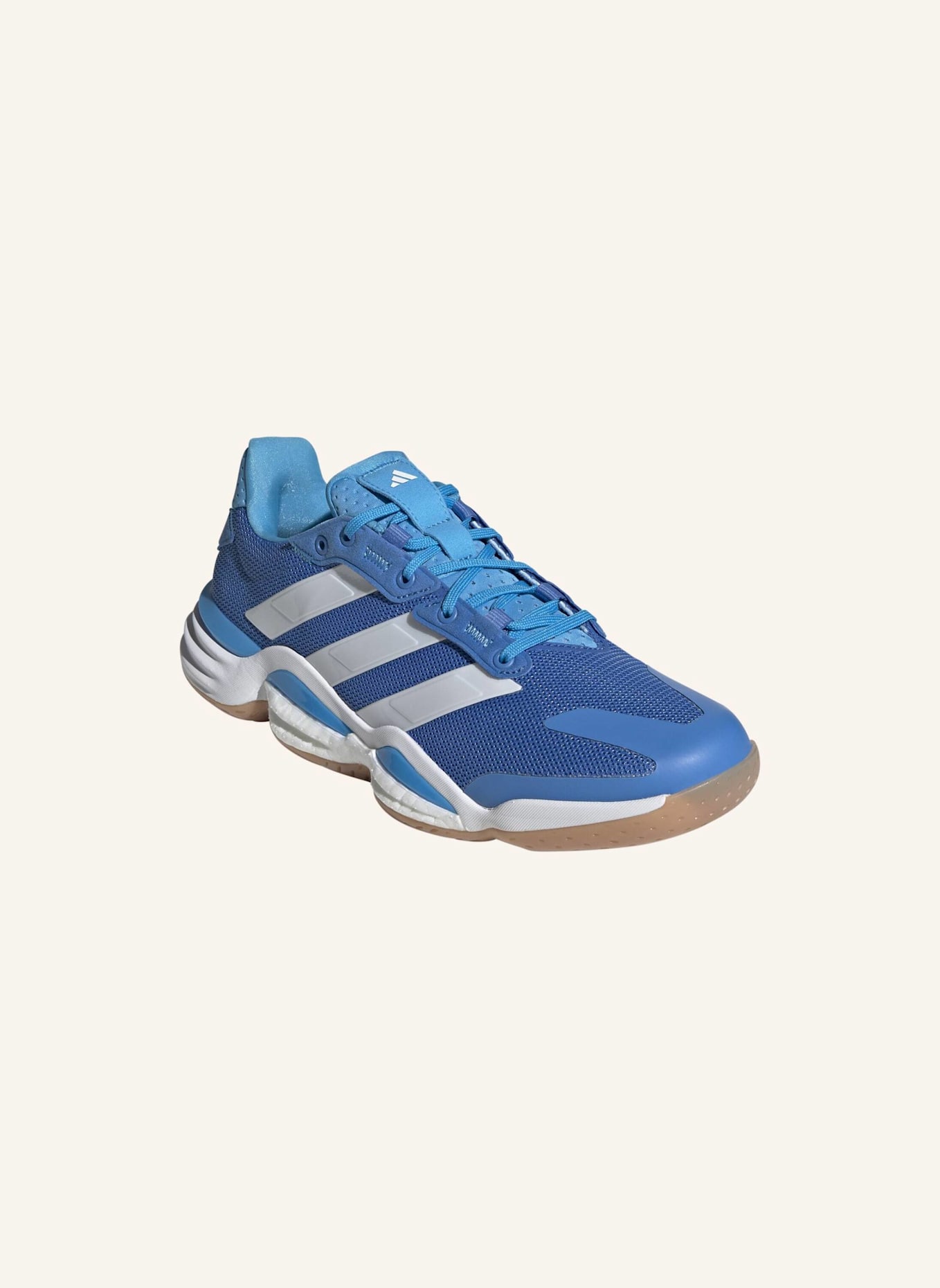 adidas Indoorschuhe STABIL 16: BLAU/ WEISS