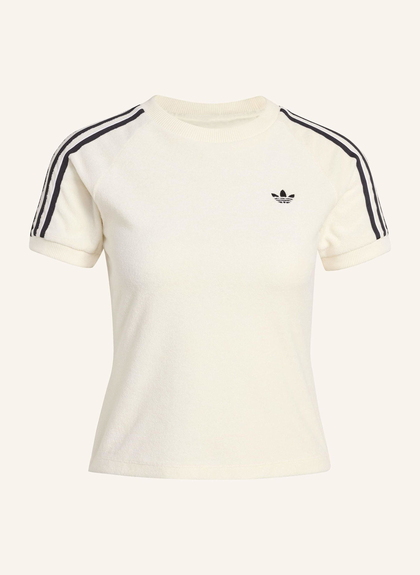 adidas Originals T-Shirt TERRY TOWEL CALI aus Frottee: WEISS