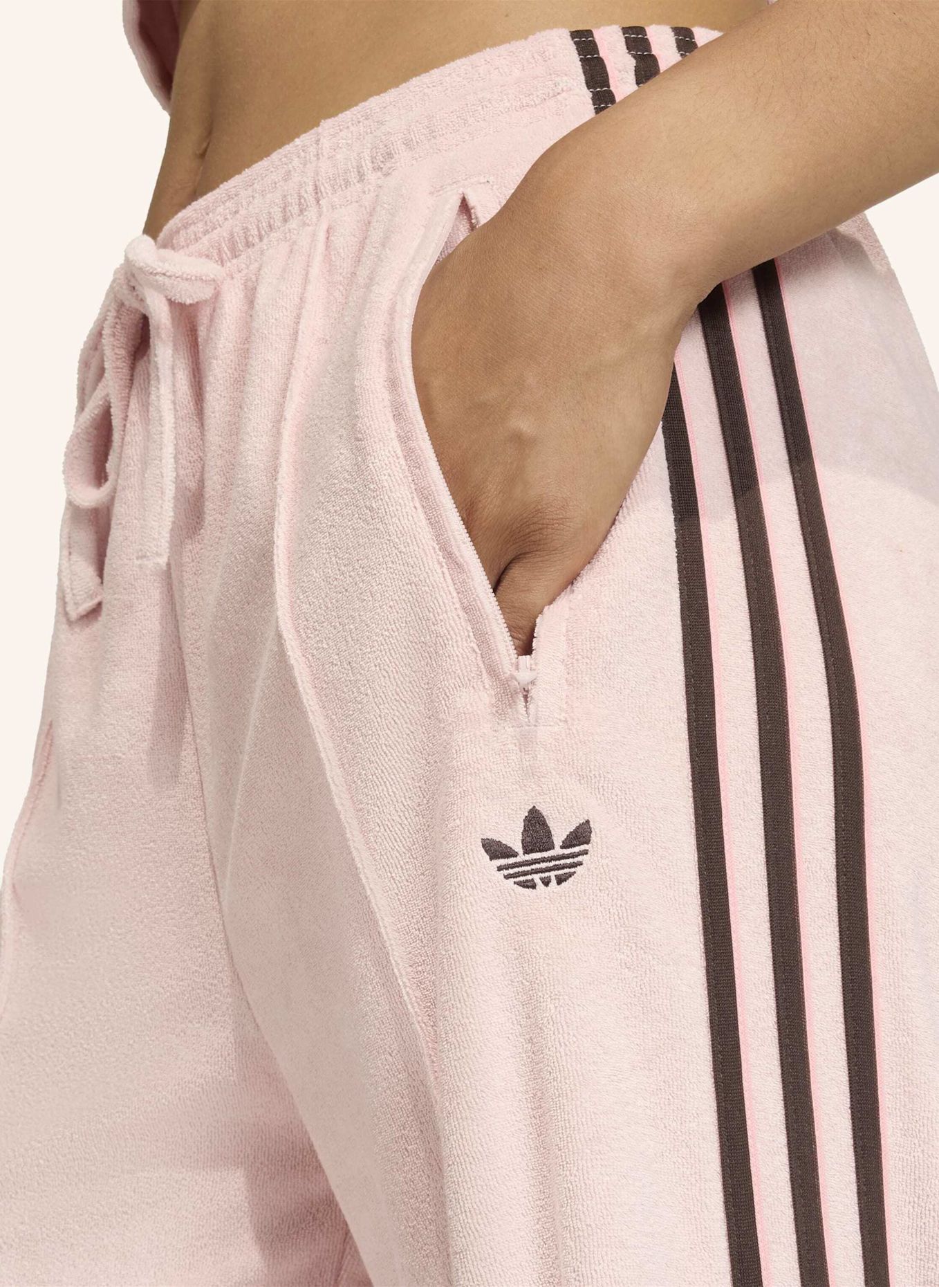 adidas Originals Track Pants TERRY TOWEL FIREBIRD aus Frottee: ROSA