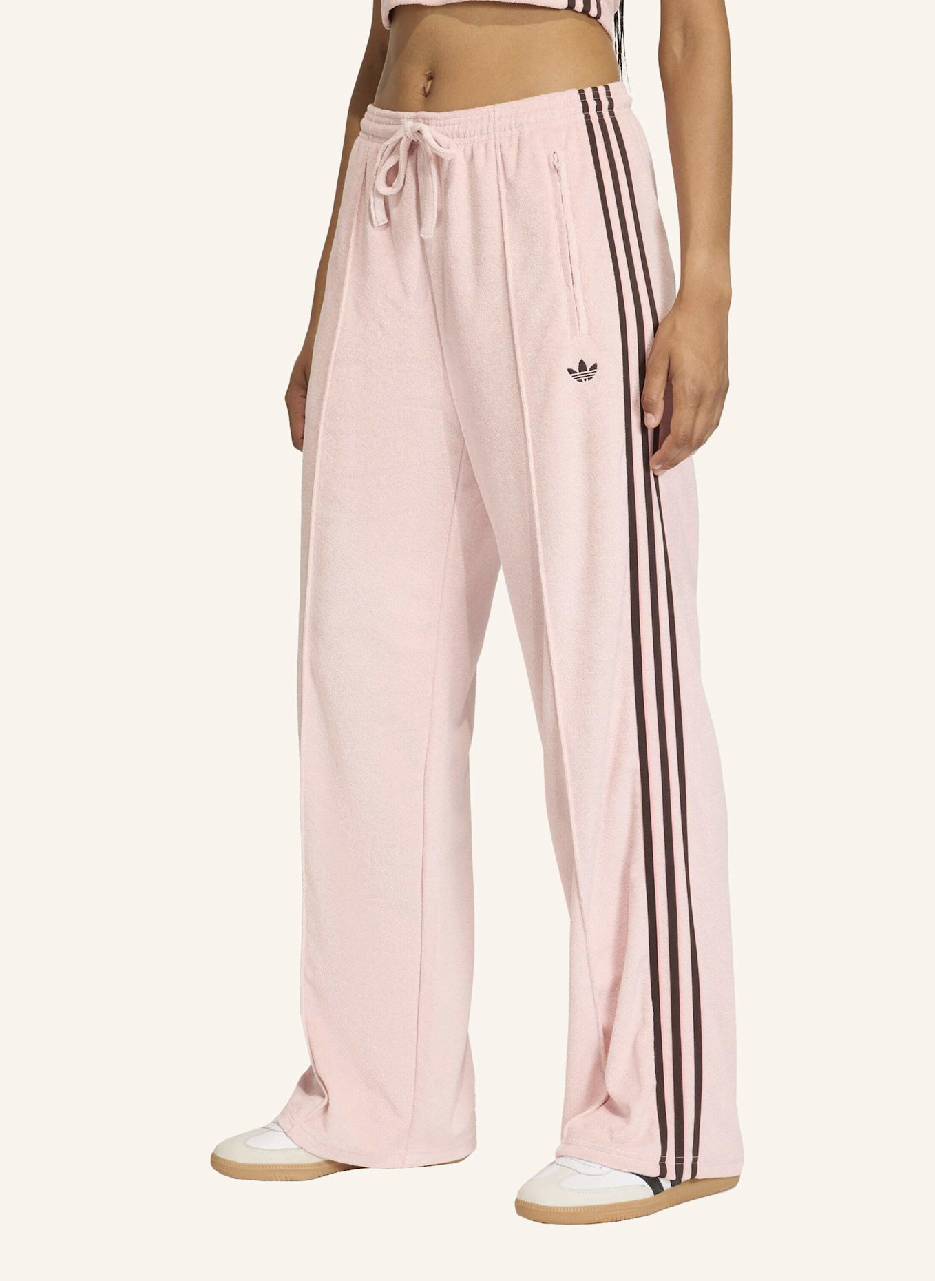 adidas Originals Track Pants TERRY TOWEL FIREBIRD aus Frottee: ROSA