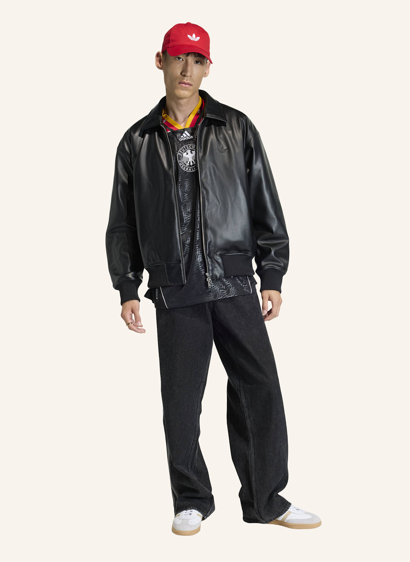 adidas Originals FIREBIRD ADICOLOR DENIM HOSE: SCHWARZ
