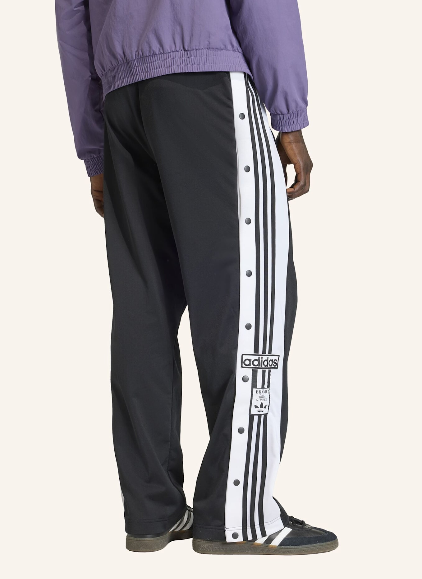 adidas Originals Track Pants ADIBREAK: SCHWARZ/ WEISS