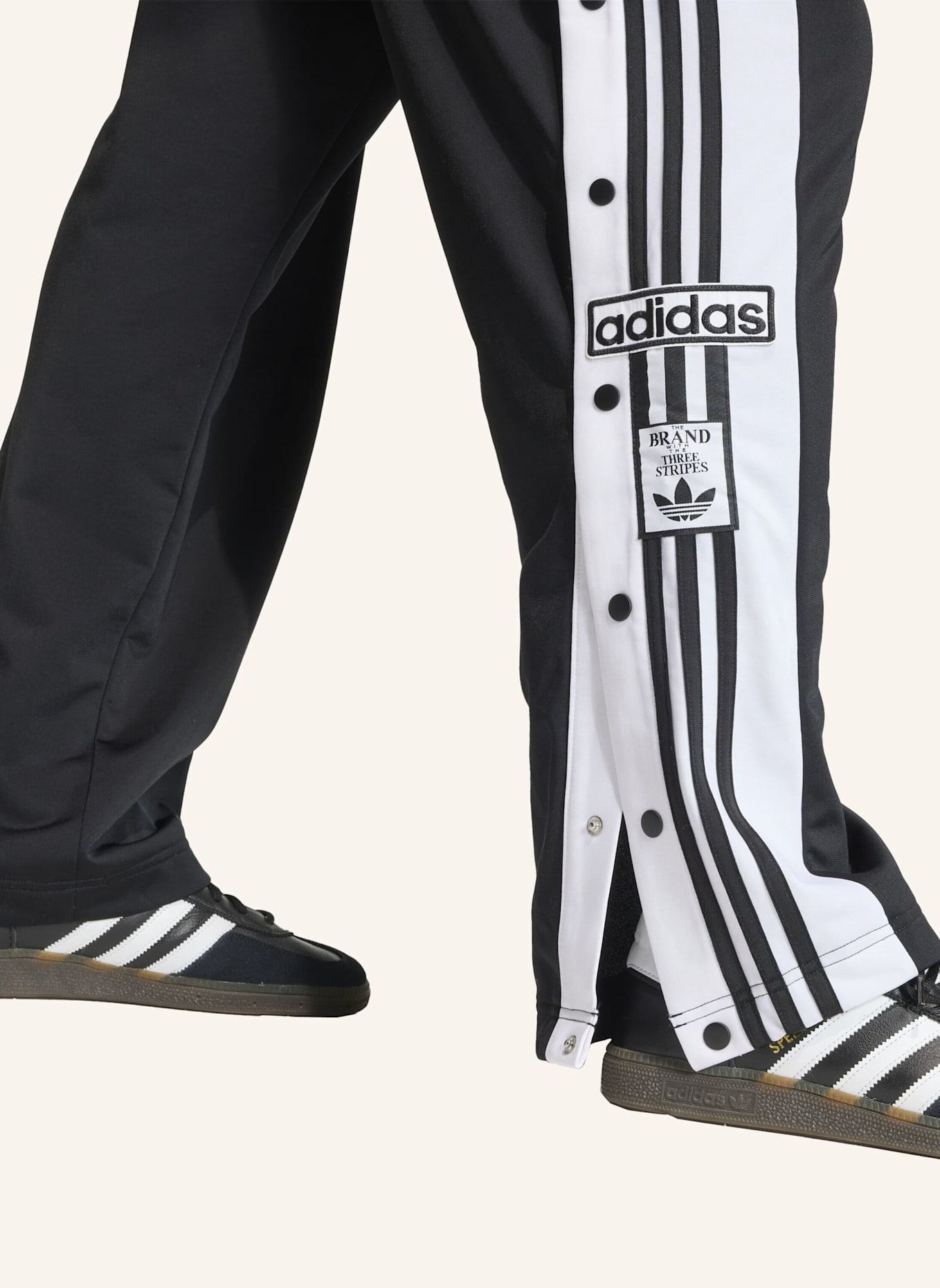 adidas Originals Track Pants ADIBREAK: SCHWARZ/ WEISS