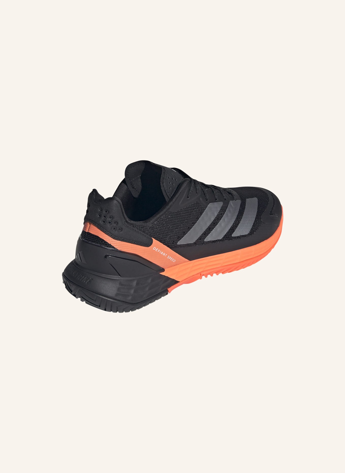 adidas Tennisschuhe DEFIANT SPEED 2: SCHWARZ/ ORANGE