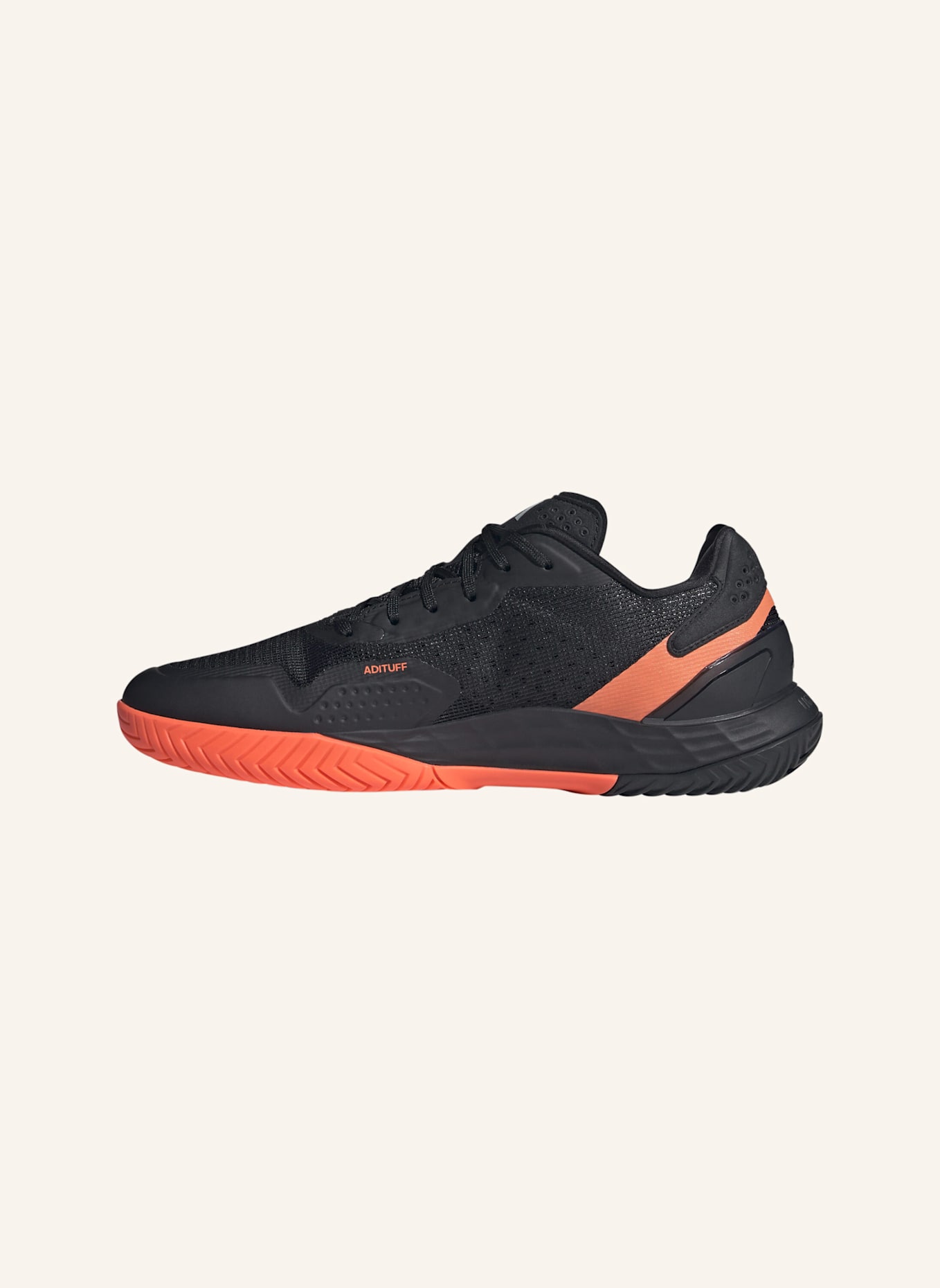 adidas Tennisschuhe DEFIANT SPEED 2: SCHWARZ/ ORANGE