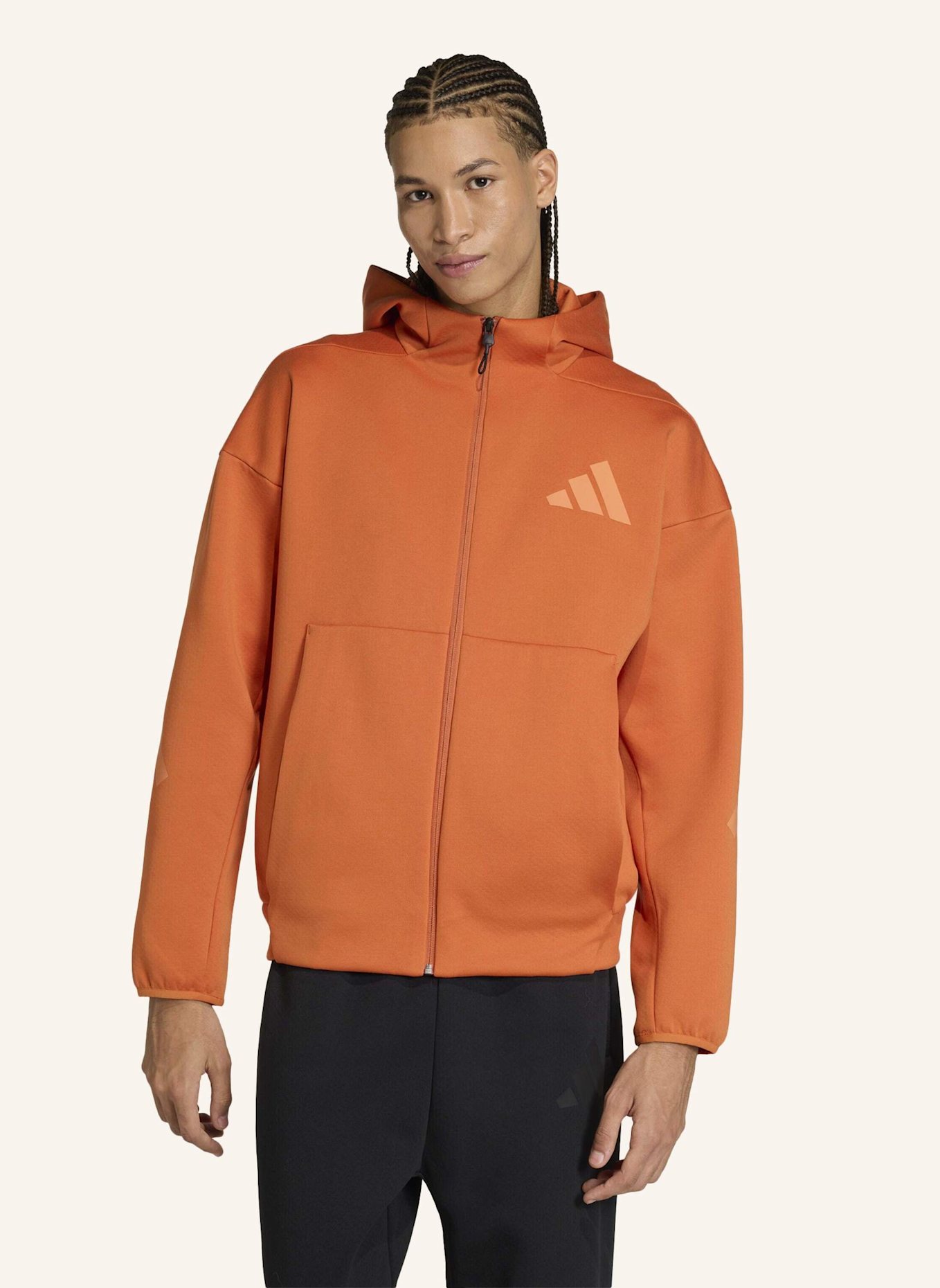 adidas Sweatjacke Z.N.E.: ORANGE