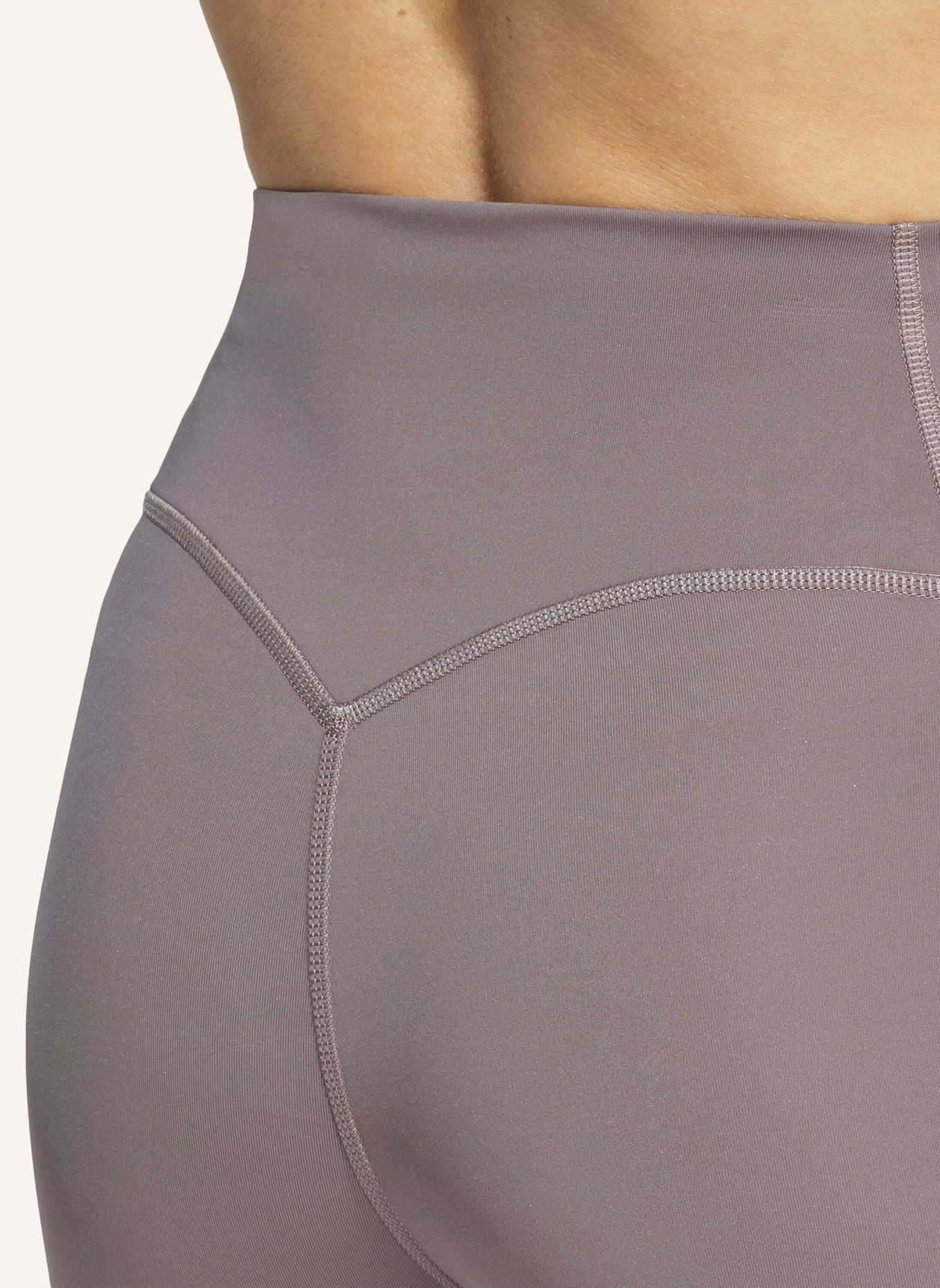 adidas OPTIME WORKOUT 3-STREIFEN 7/8 LEGGINGS: GRAU