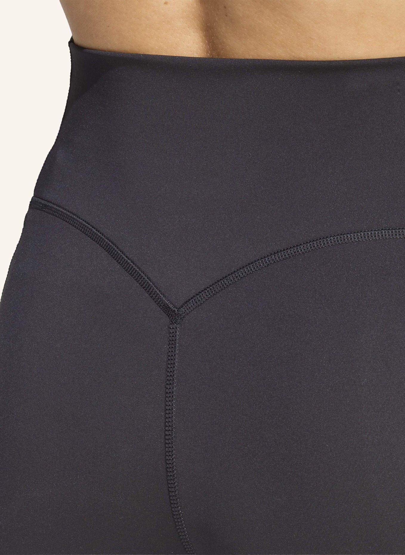 adidas OPTIME WORKOUT 3-STREIFEN 7/8 LEGGINGS: SCHWARZ