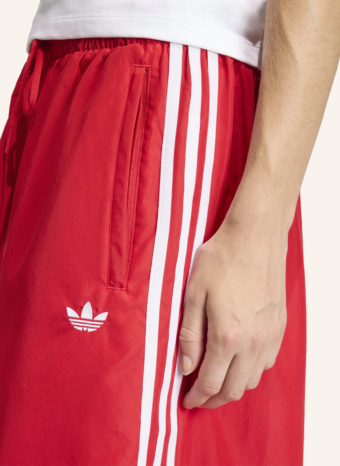adidas Originals FIREBIRD ADILENIUM TRAININGSHOSE: ROT/ WEISS