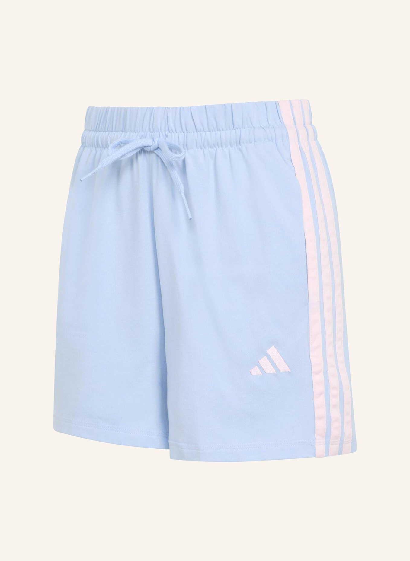 adidas Shorts ESSENTIALS 3-STREIFEN: BLAU/ ROSA