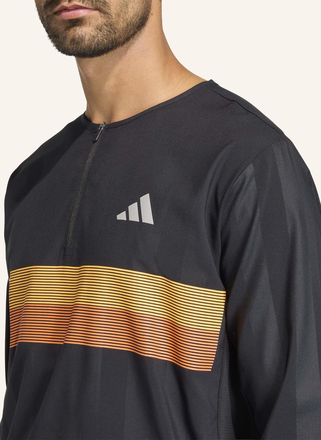 adidas ADI365 SEASONAL MENS RUNNING SWEATSHIRT: SCHWARZ