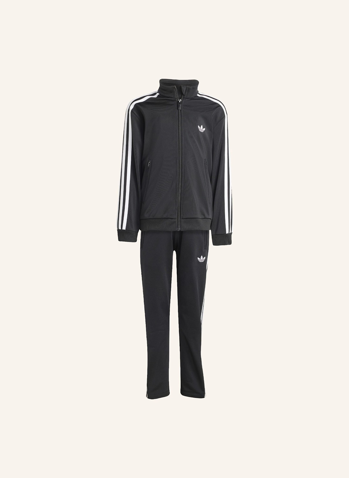 adidas Originals FIREBIRD TRAININGSANZUG: SCHWARZ/ WEISS