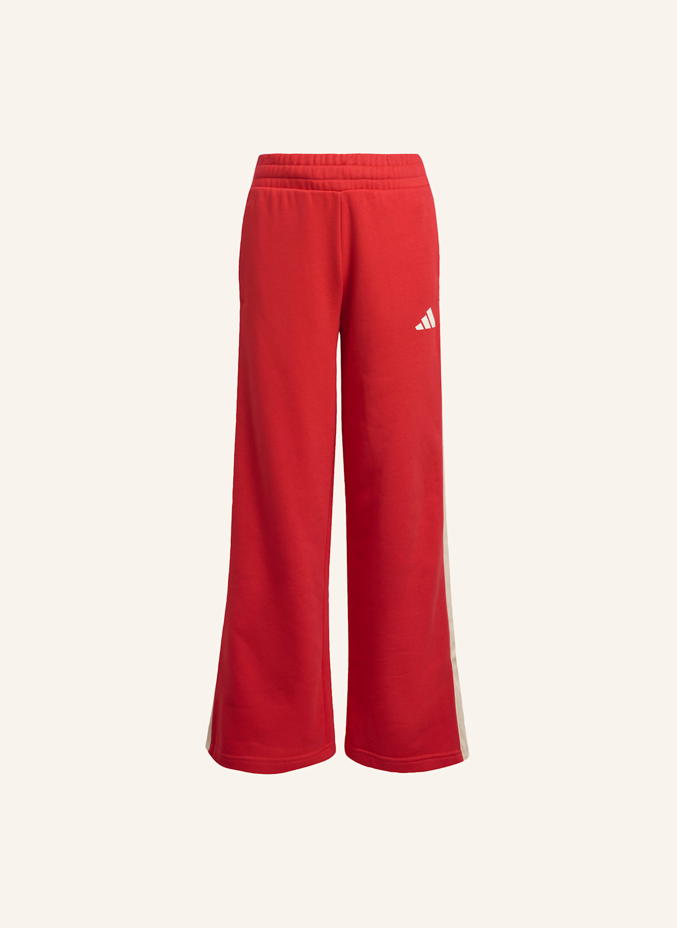 adidas STADIUM HOSE MIT WEITEM BEIN: ROT/ WEISS