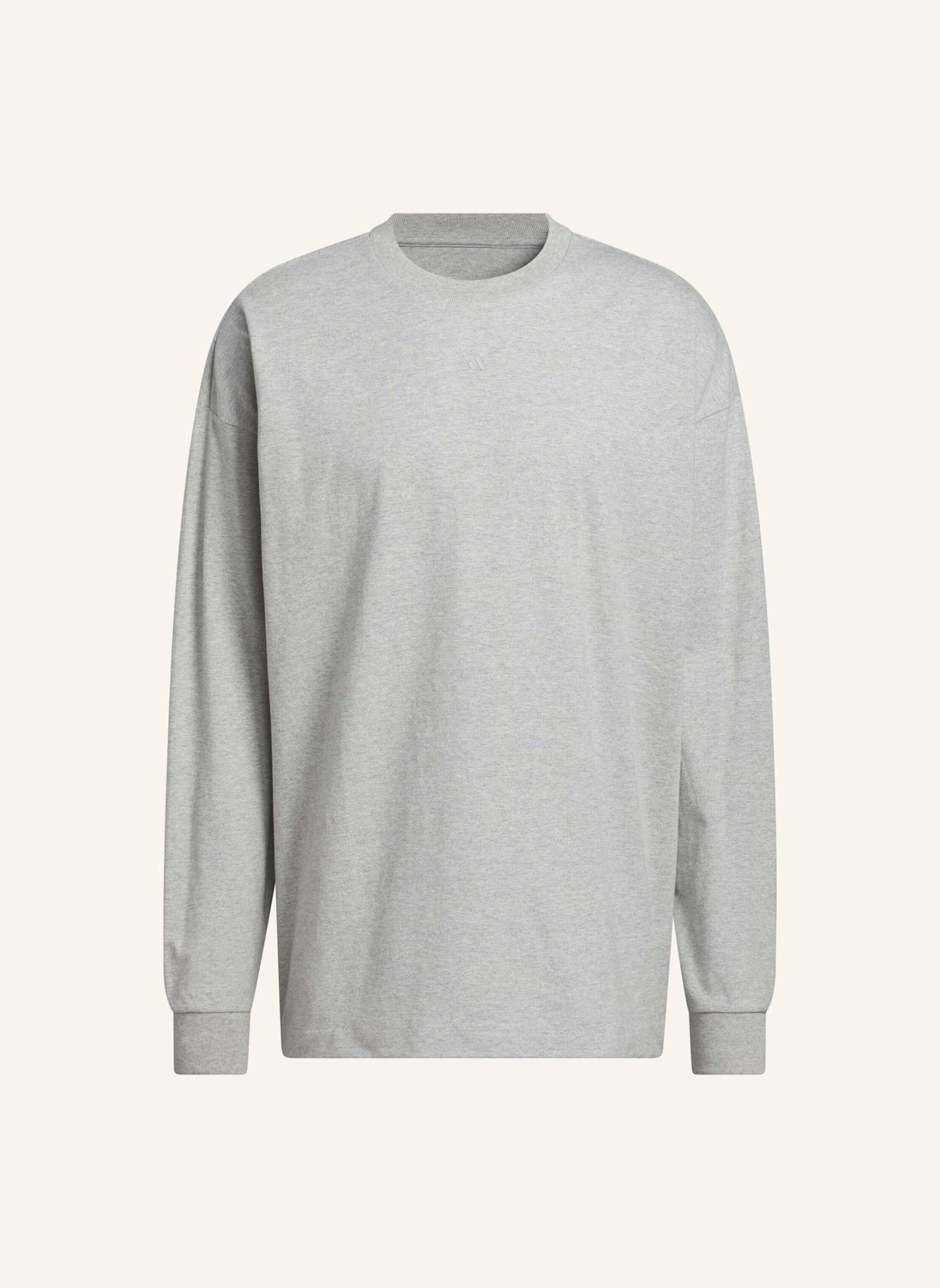 adidas ADIDAS BASKETBALL LONGSLEEVE – GENDERNEUTRAL: GRAU