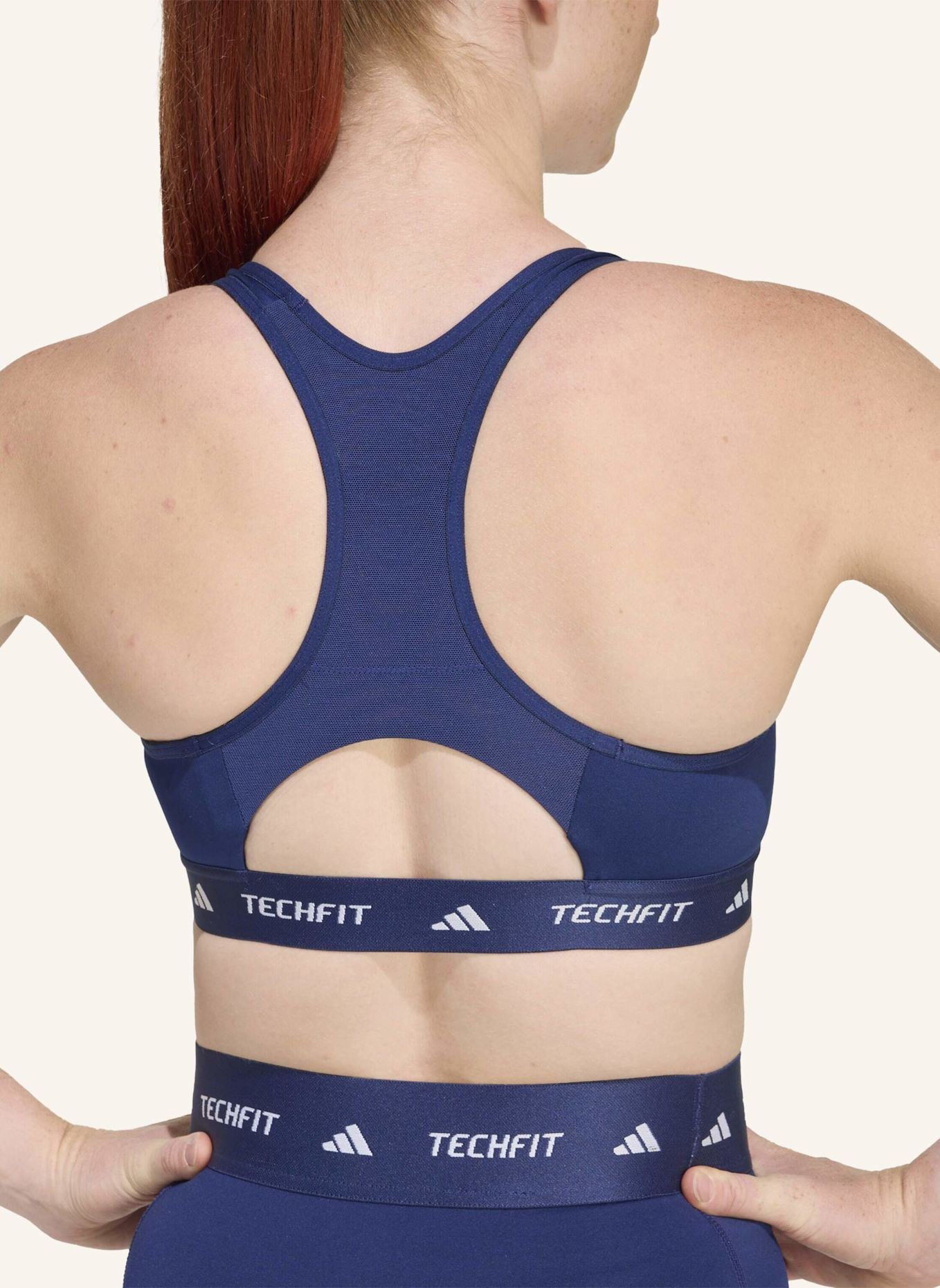 adidas Sport-BH TECHFIT: BLAU