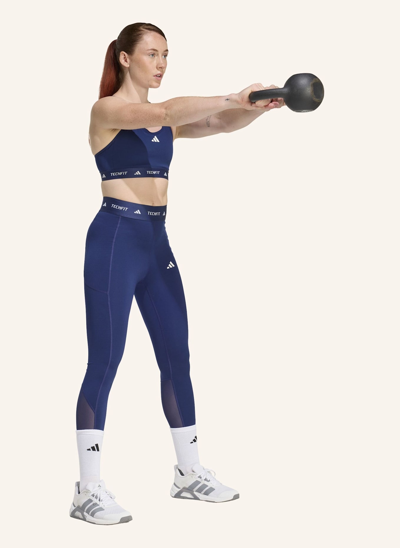 adidas Sport-BH TECHFIT: BLAU