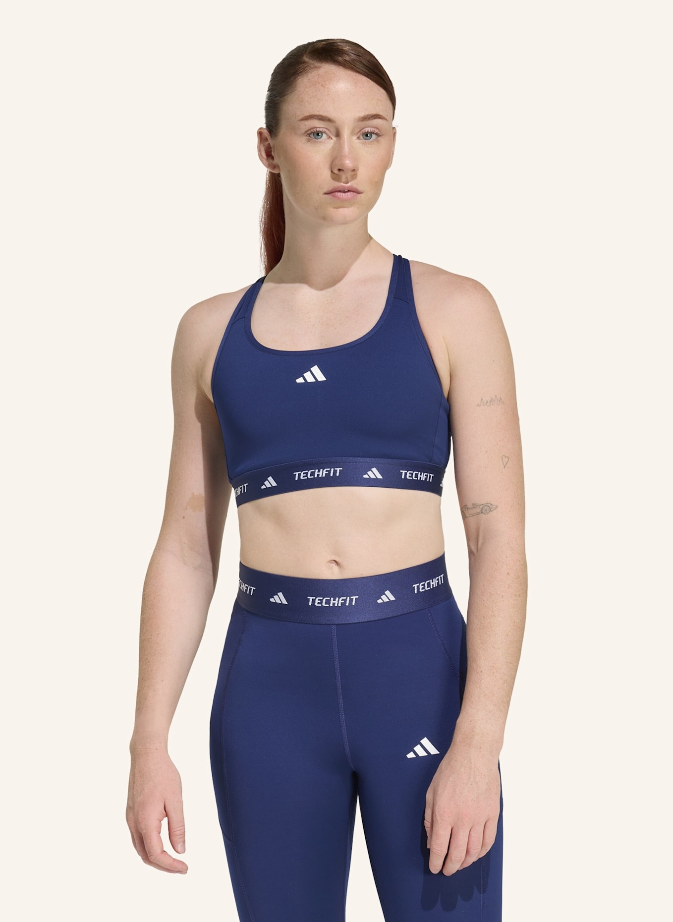 adidas Sport-BH TECHFIT: BLAU