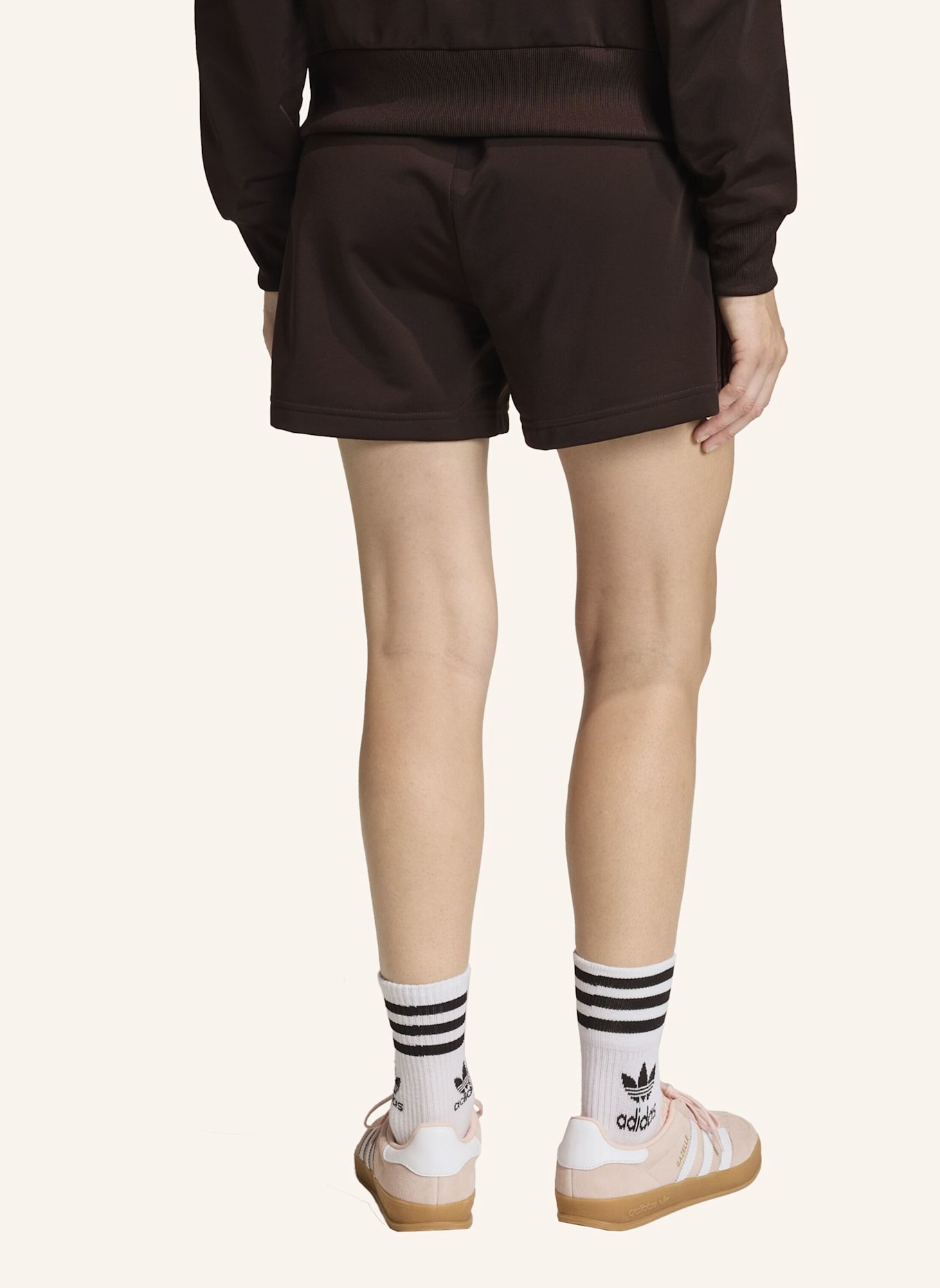 adidas Originals Shorts FIREBIRD CLASSIC: BRAUN/ ROSA