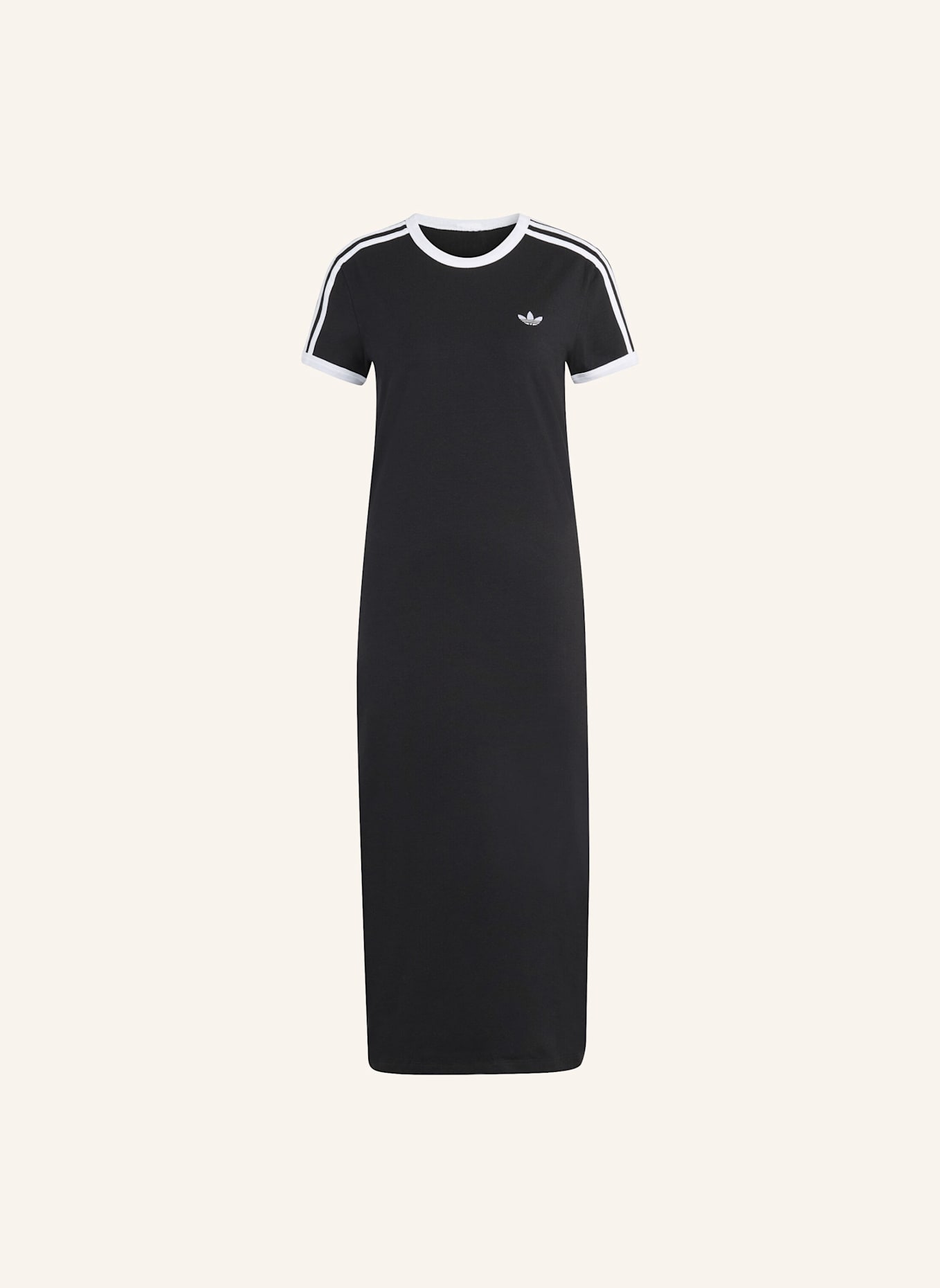 adidas Originals 3-STREIFEN KLEID (SCHMAL): SCHWARZ/ WEISS