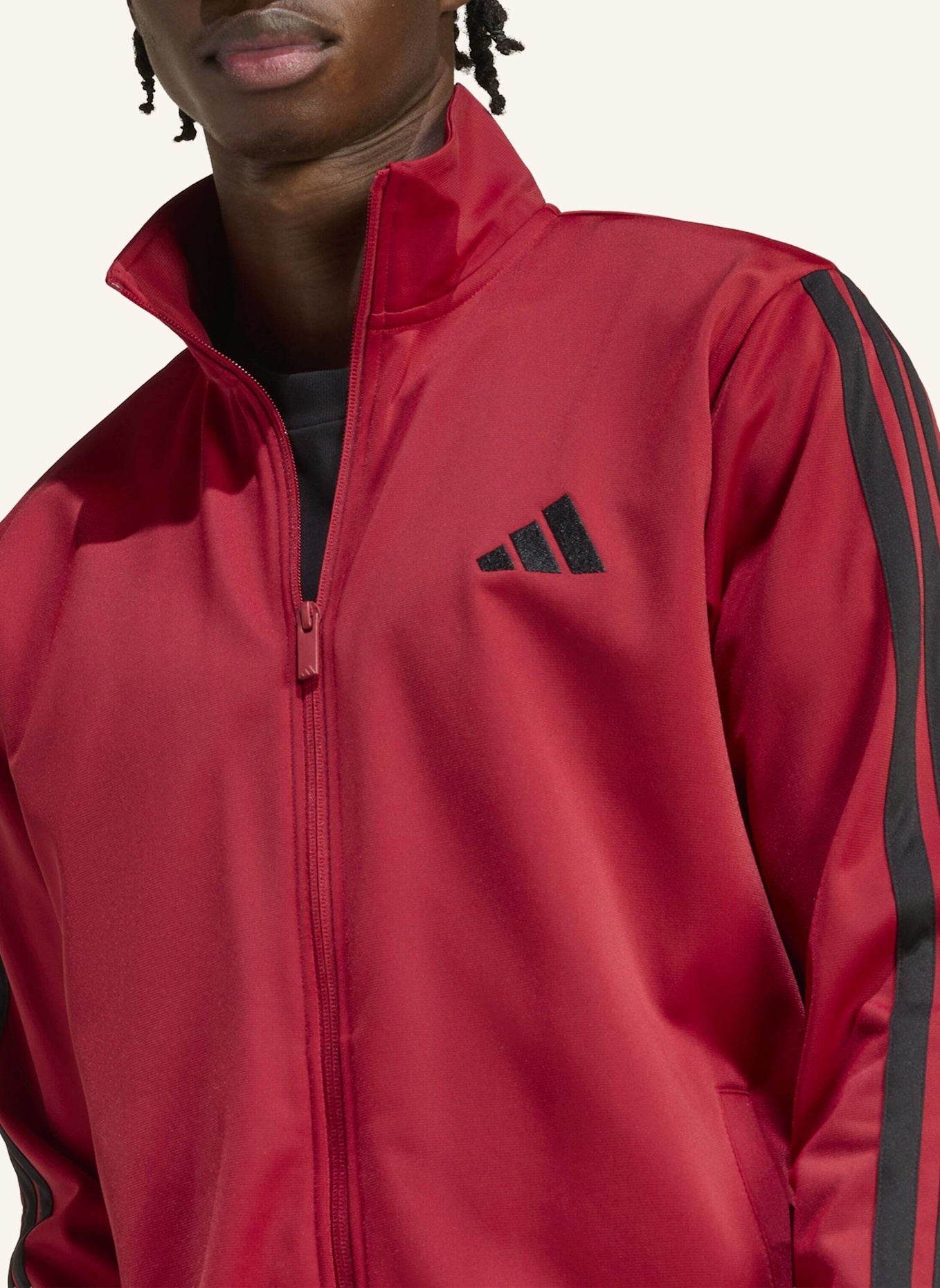 adidas Trainingsanzug 3 STRIPES: ROT