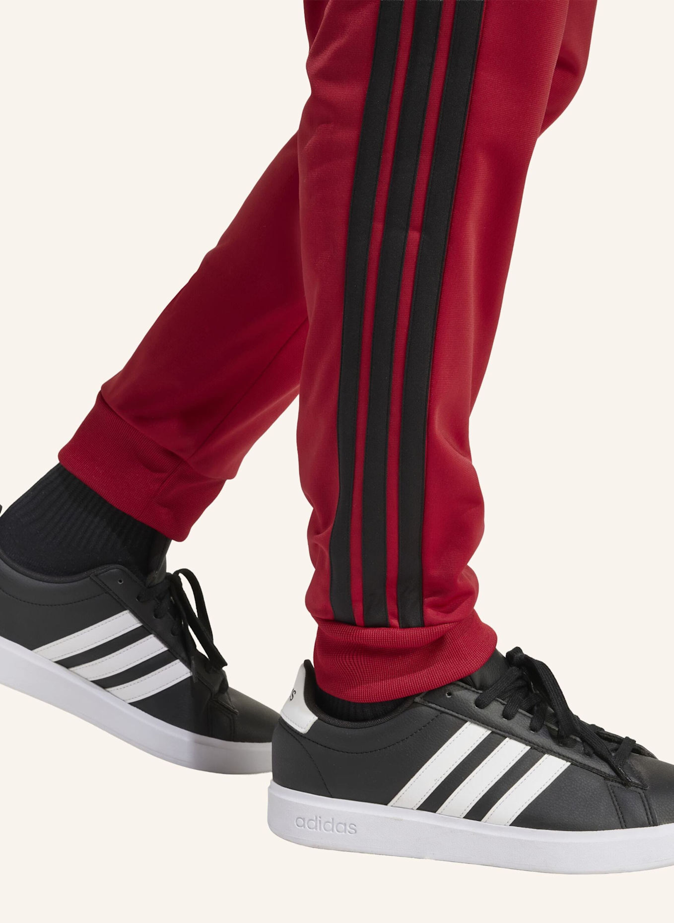 adidas Trainingsanzug 3 STRIPES: ROT