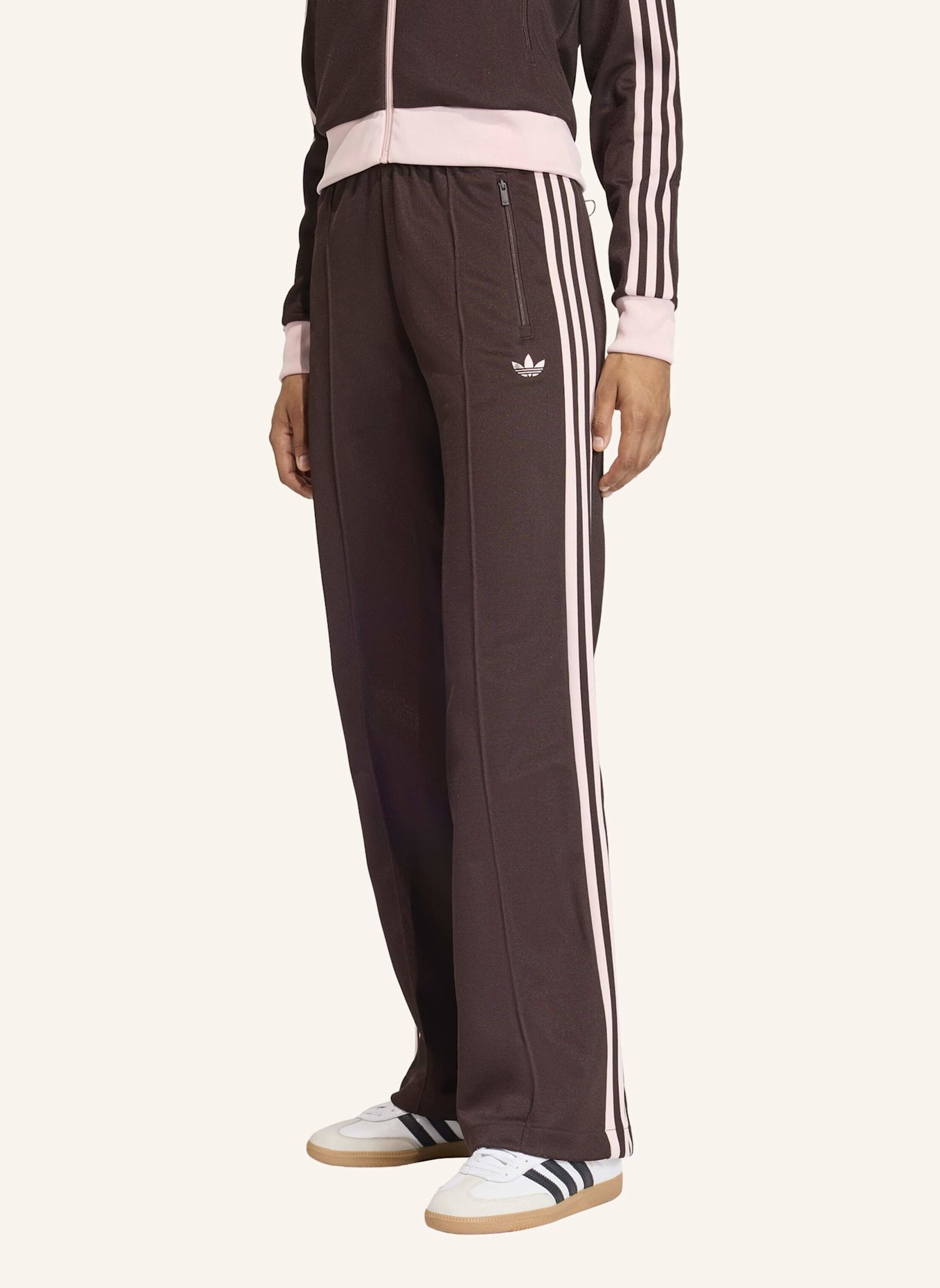 adidas Originals Track Pants CLASSIC: BRAUN/ ROSA
