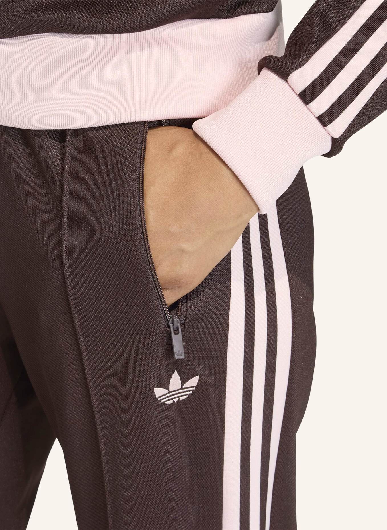 adidas Originals Track Pants CLASSIC: BRAUN/ ROSA